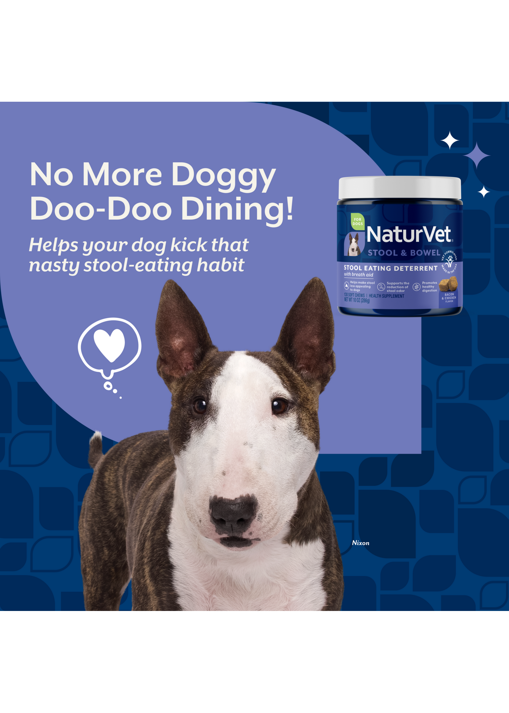 NaturVet Coprophagia 130 ct