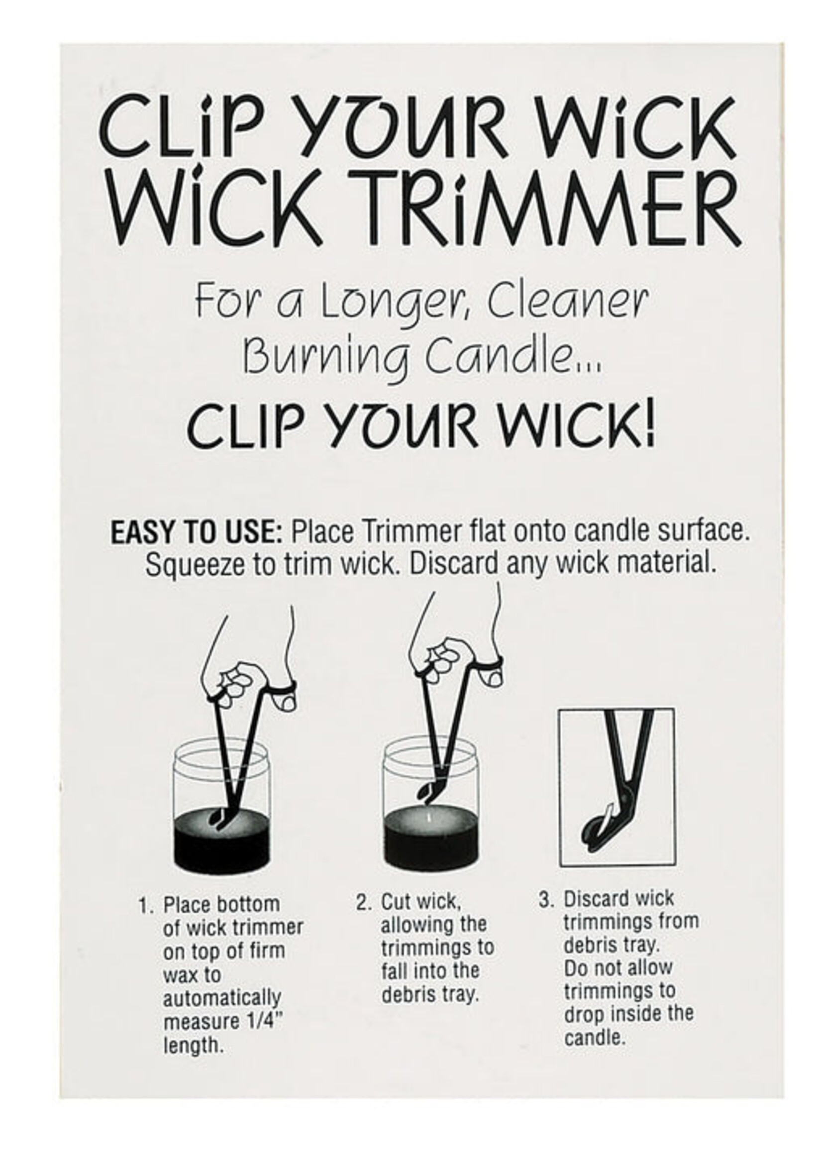 Pet Odor Exterminator - Wick Trimmer