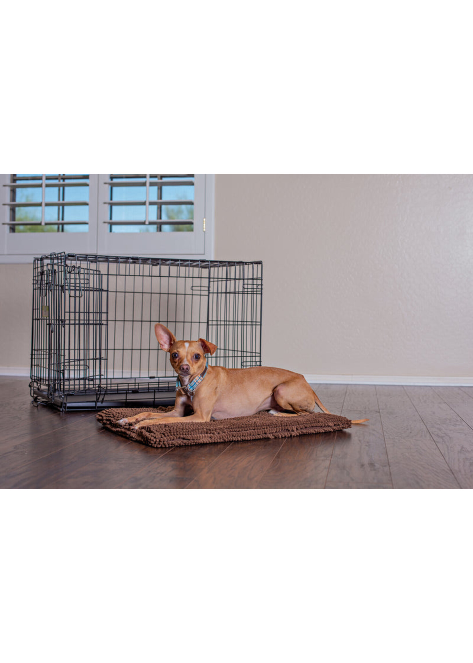 Soggy Doggy Crate Mat 23x36 (Chocolate)