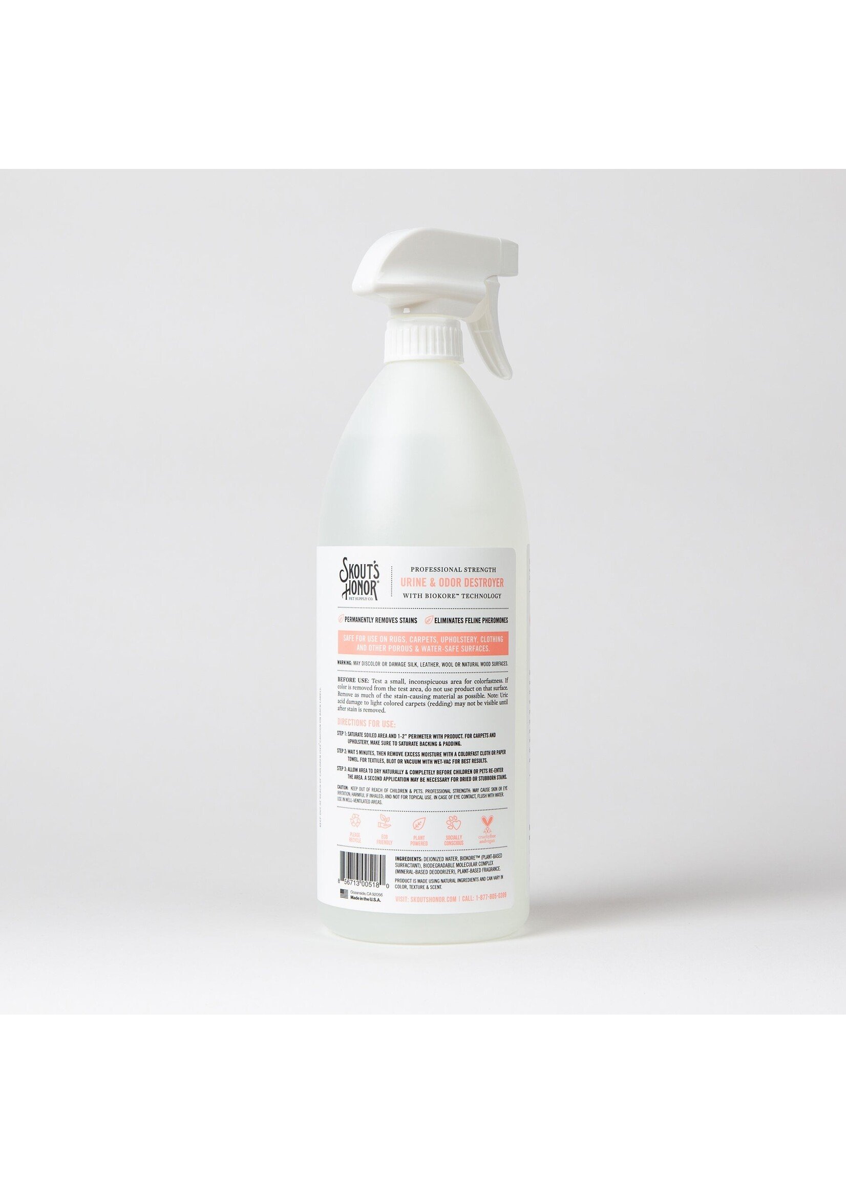 Skouts Honor 35oz Cat (Urine n Odor Destroyer)