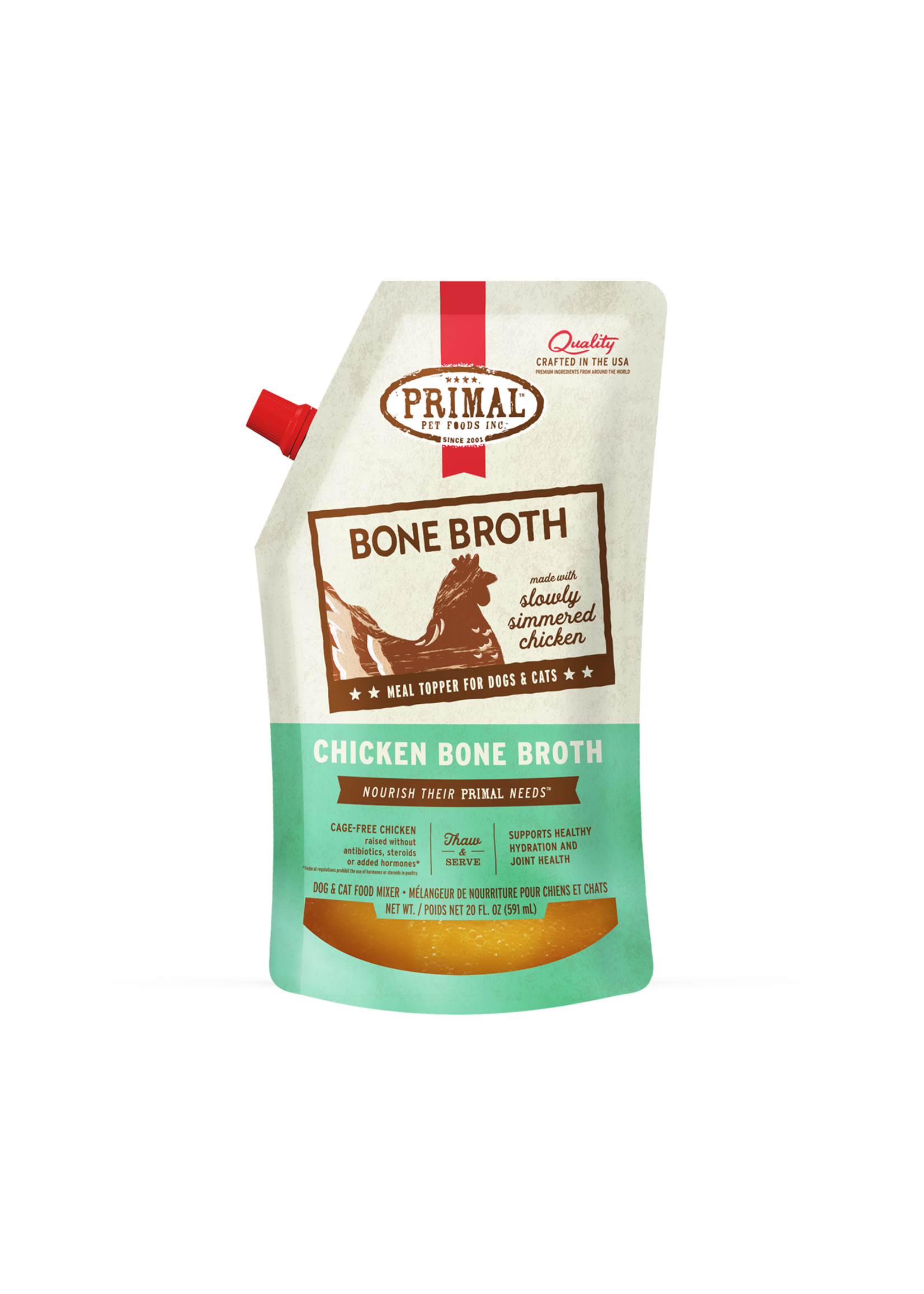 Primal Bone Broth 20oz (Chicken)