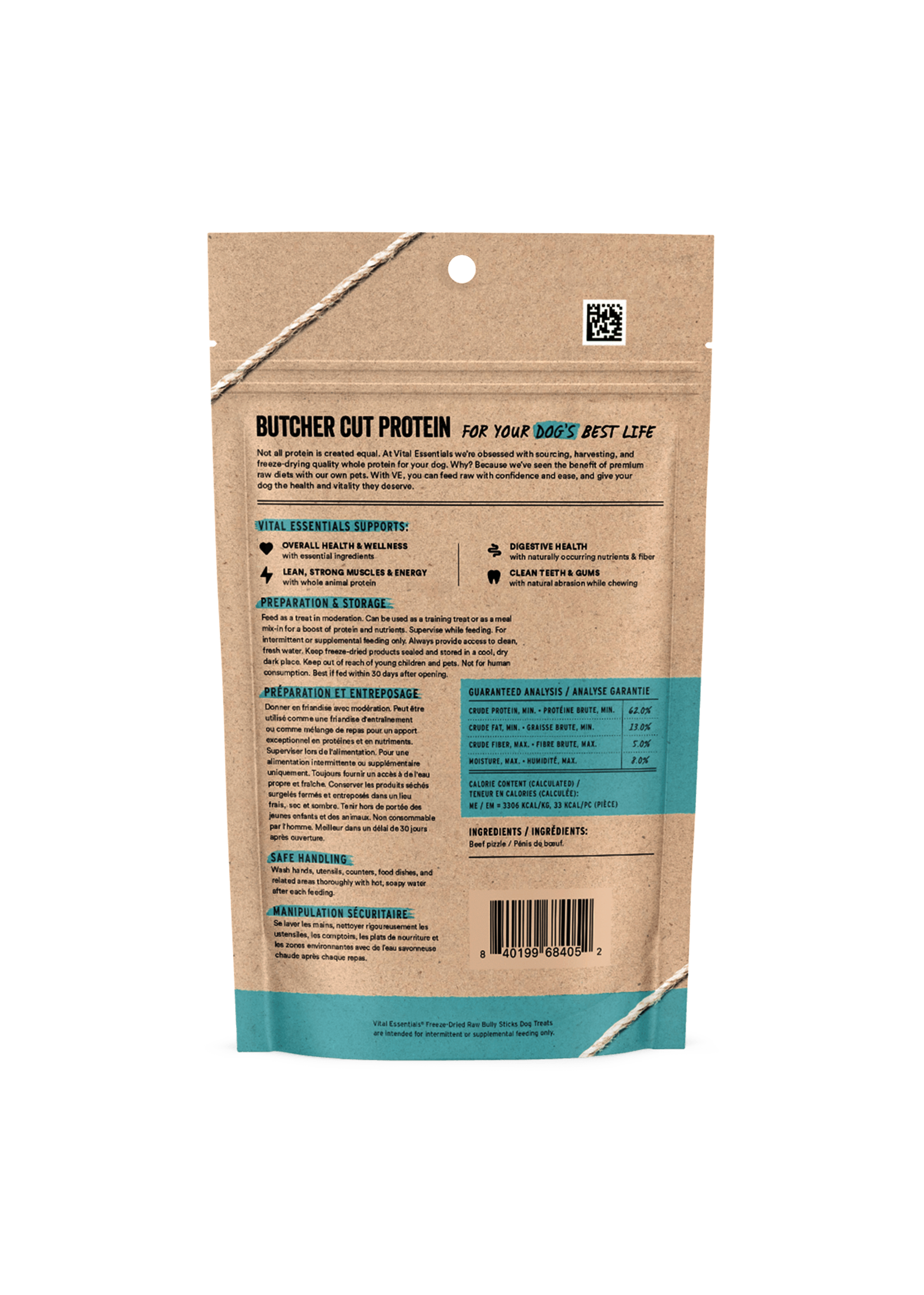 VE Freeze-Dried Bully Stick (35ct)