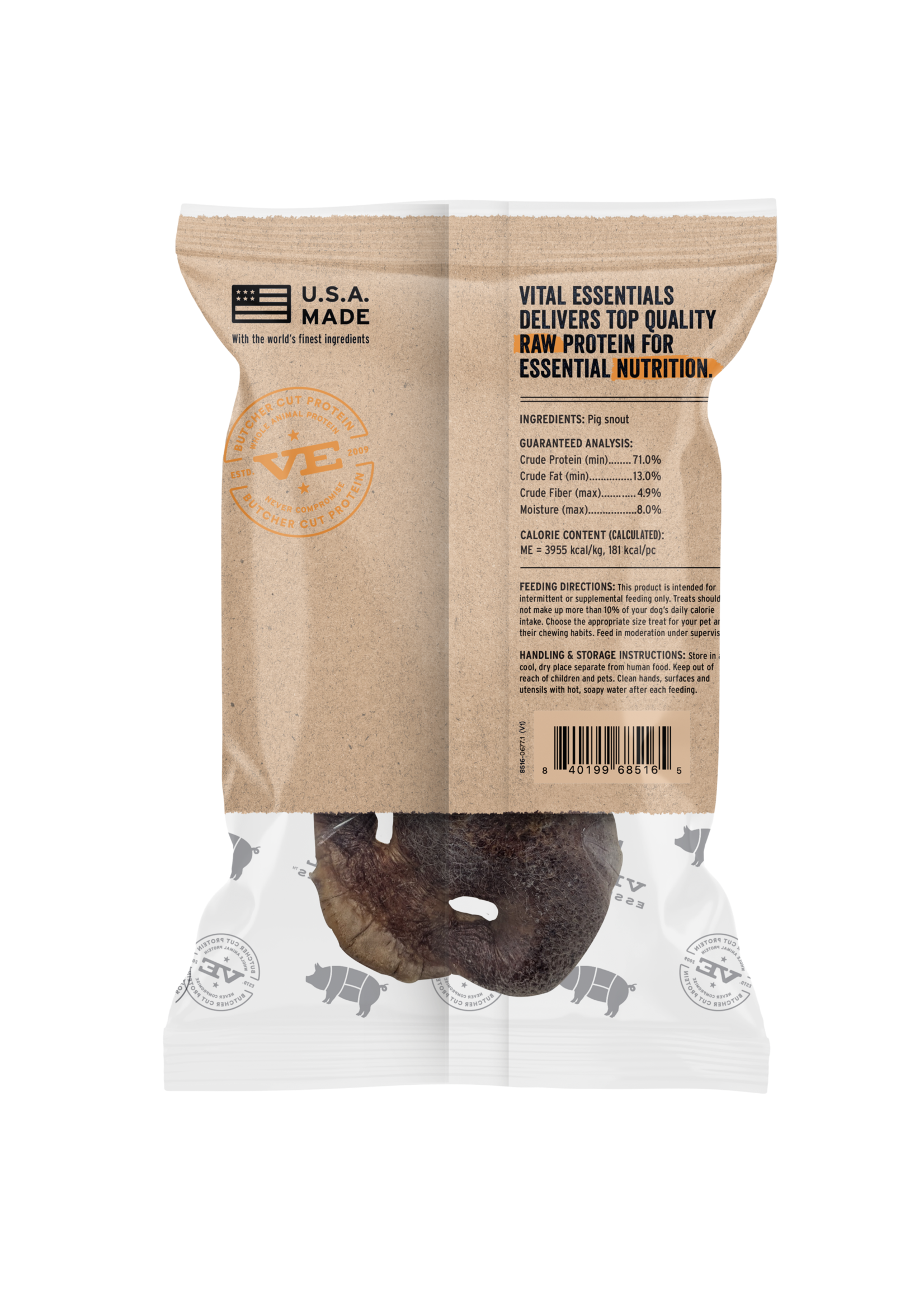 VE Freeze-Dried Pig Snout (14ct)