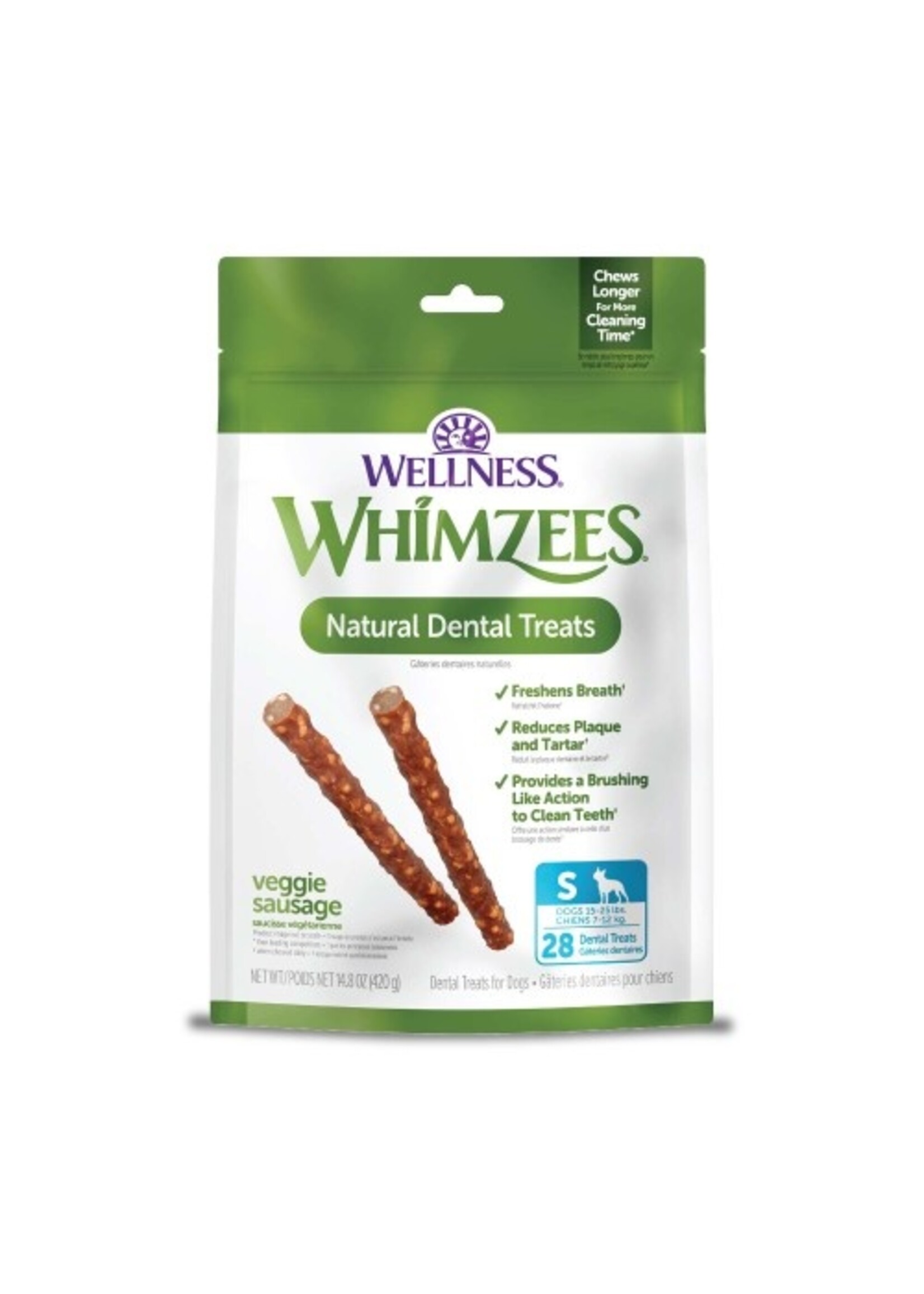 Whimzees Veggie Sausage Sm Bulk