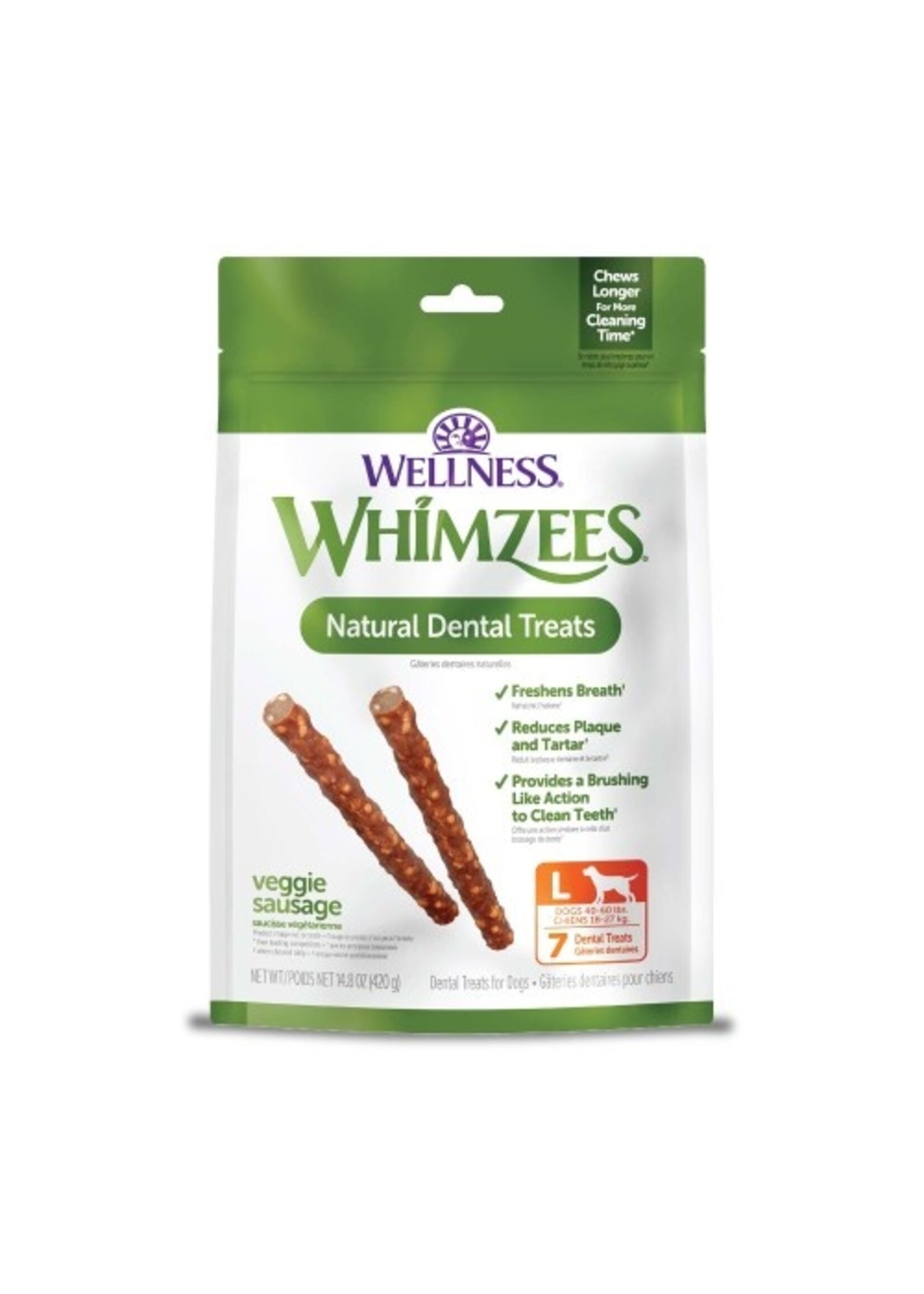 Whimzees Veggie Sausage Sm Bulk
