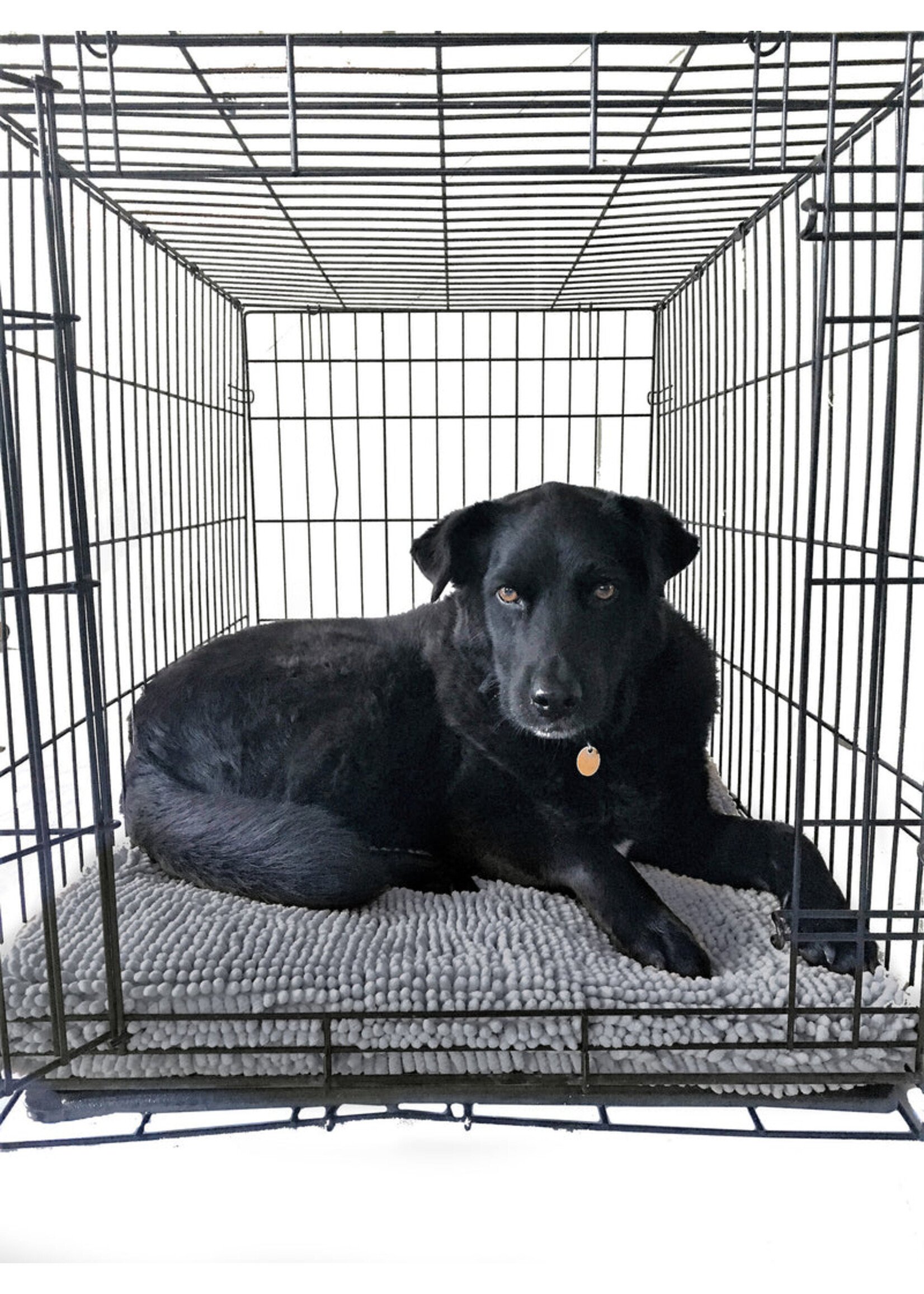 Soggy Doggy Crate Mat 28X42 (Grey)