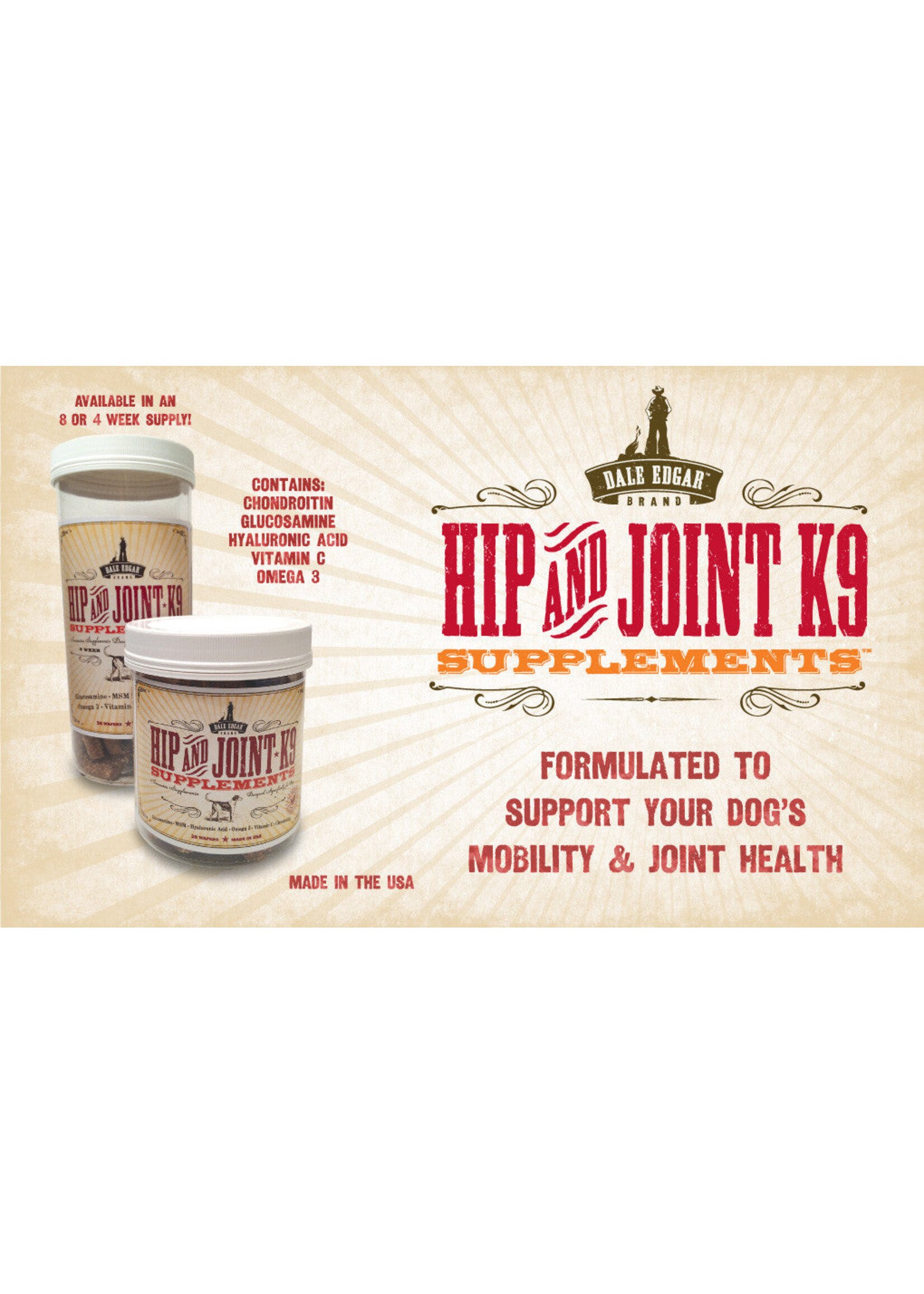 Dale Edgar K9 Hip n Joint (56 Ct)