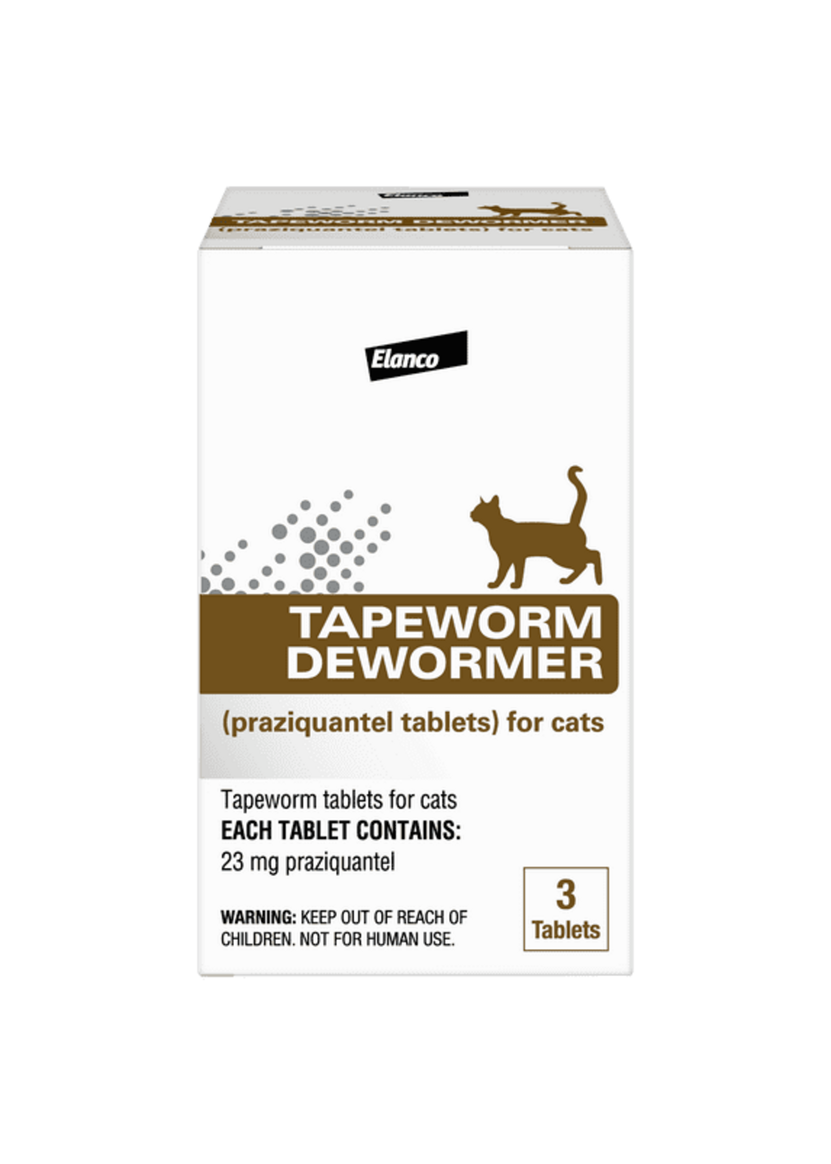 Tapeworm Dewormer For Cats (3ct)