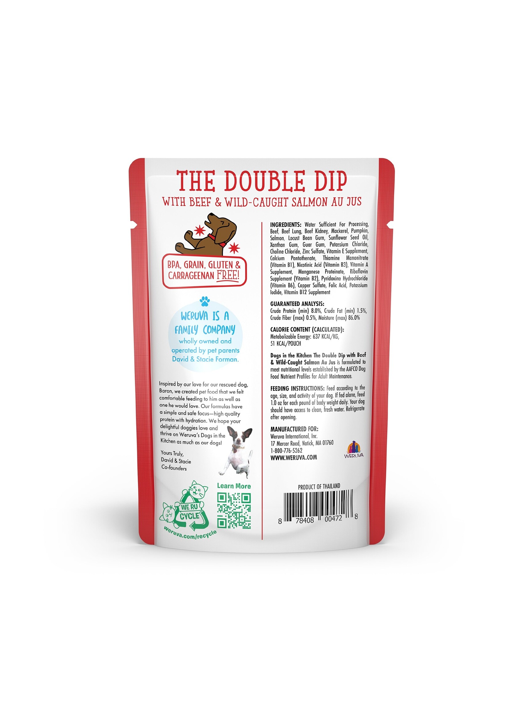 Weruva Dogs In The Kitchen 2.8oz (The Double Dip)
