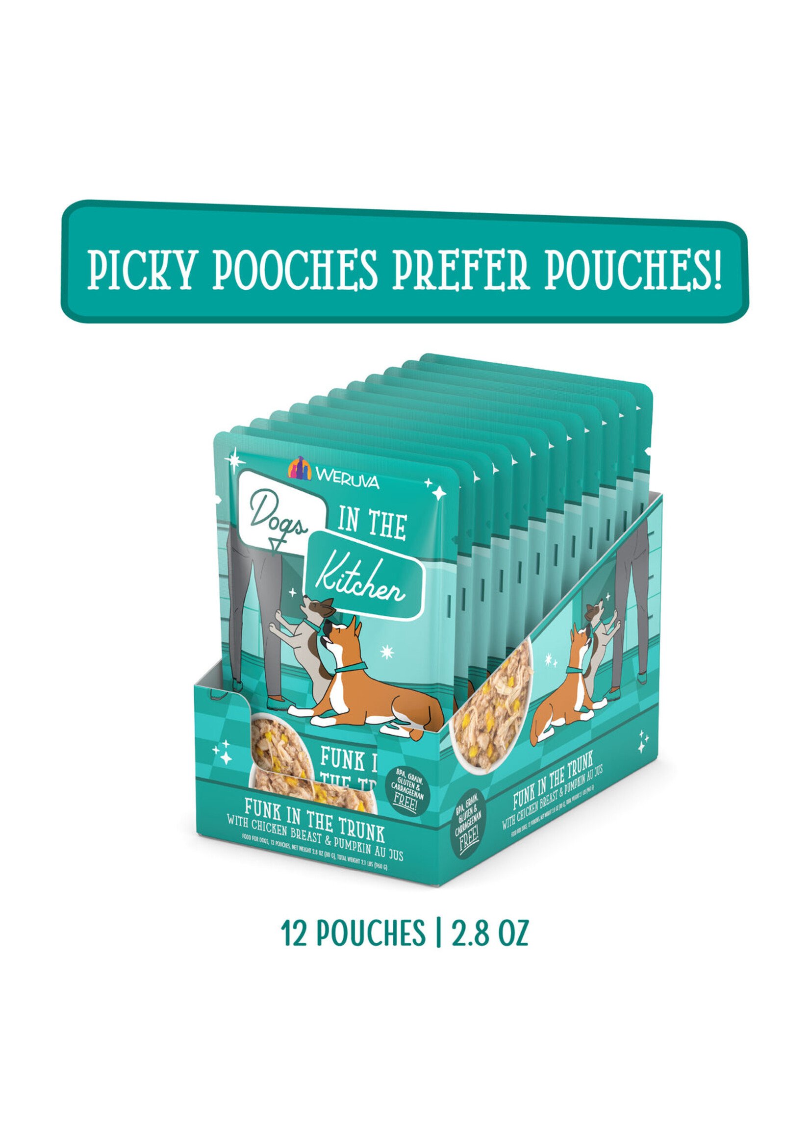 Weruva Dogs In The Kitchen 2.8oz (Funk In The Trunk)