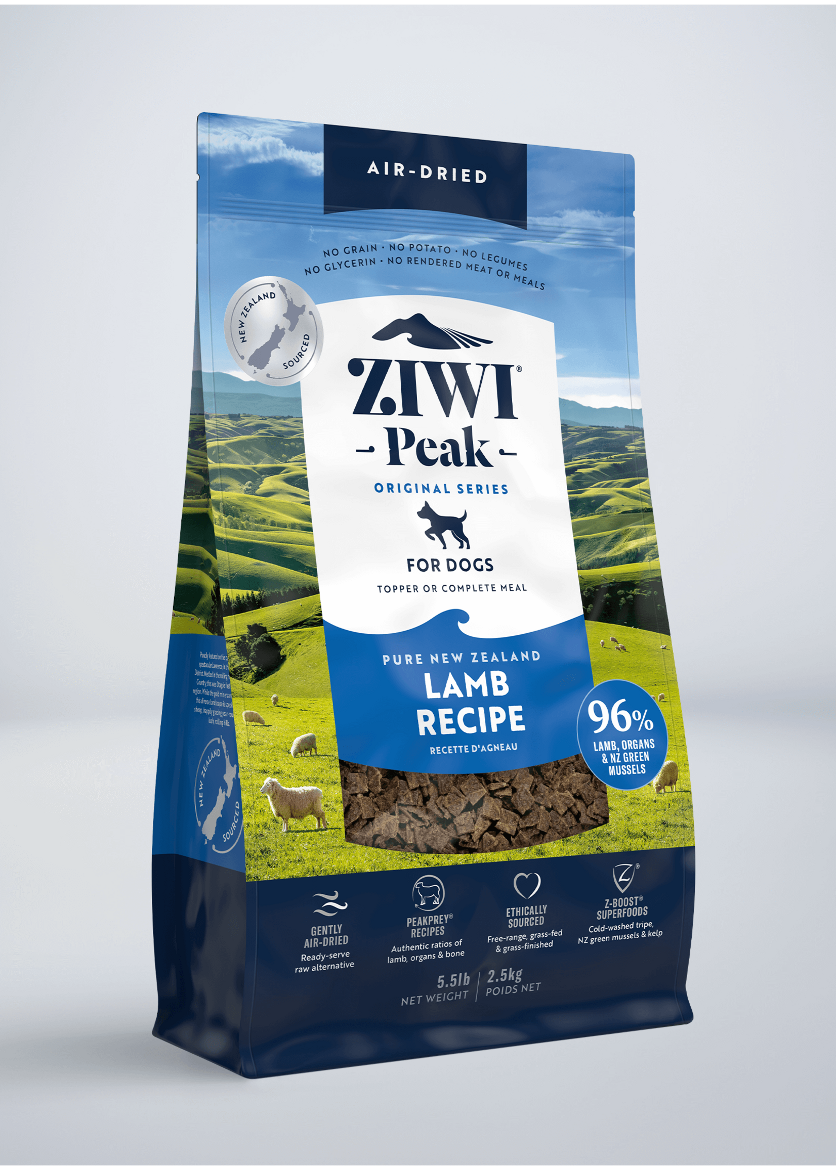 Ziwipeak Air Dried Lamb 2.2#