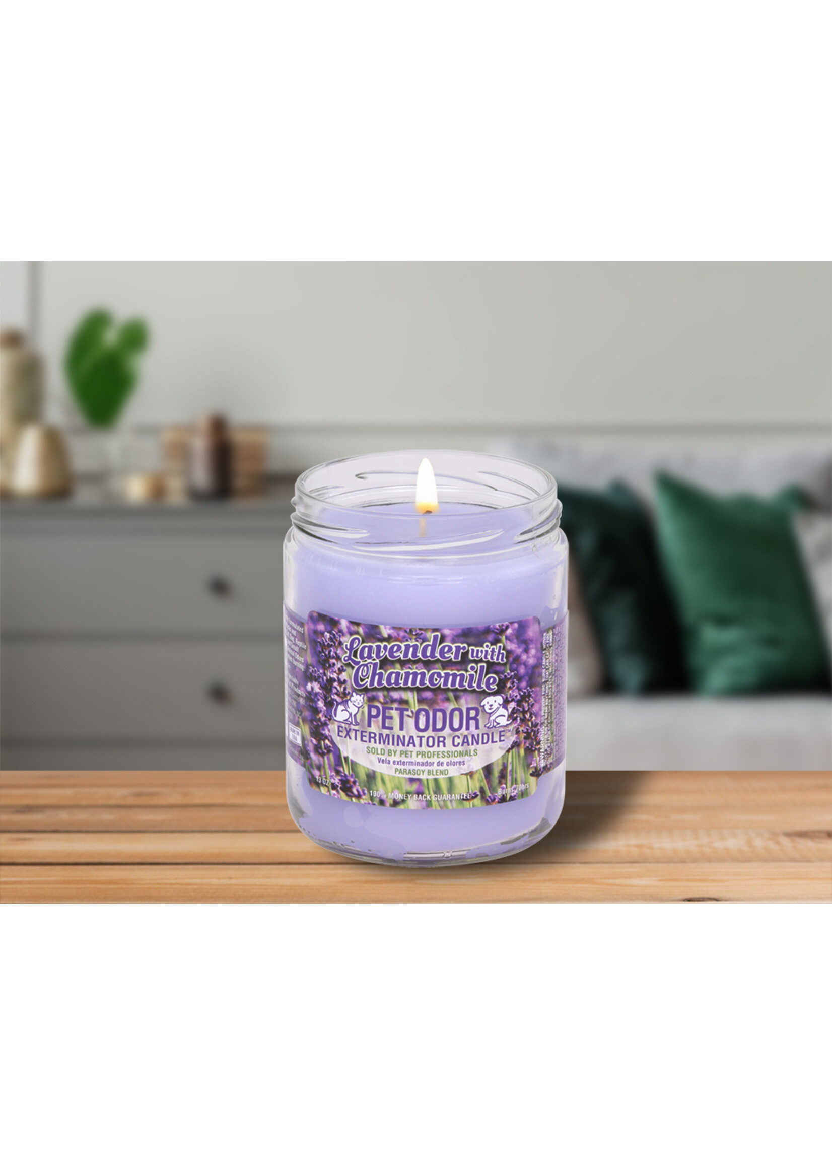 Pet Odor Exterminator Candle (Lavender n Chamomile)