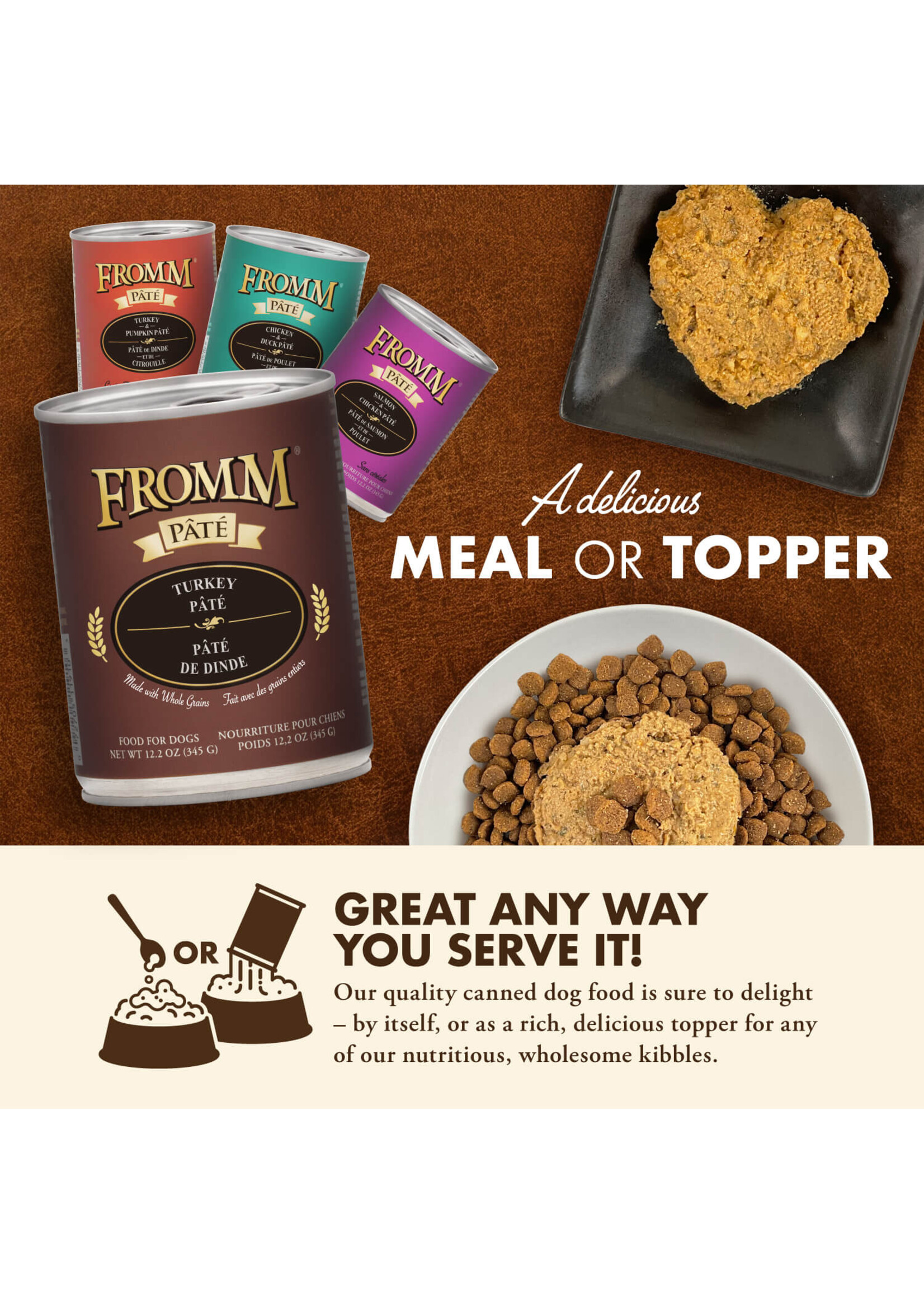 Fromm Gold Turkey Paté 12oz