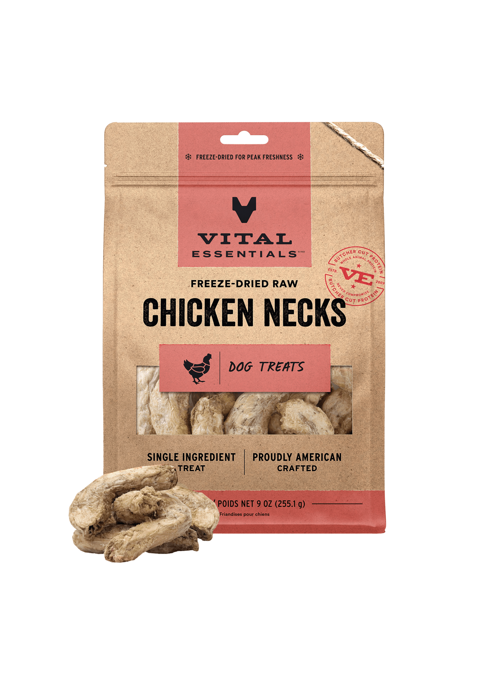 VE Freeze-Dried Chicken Necks