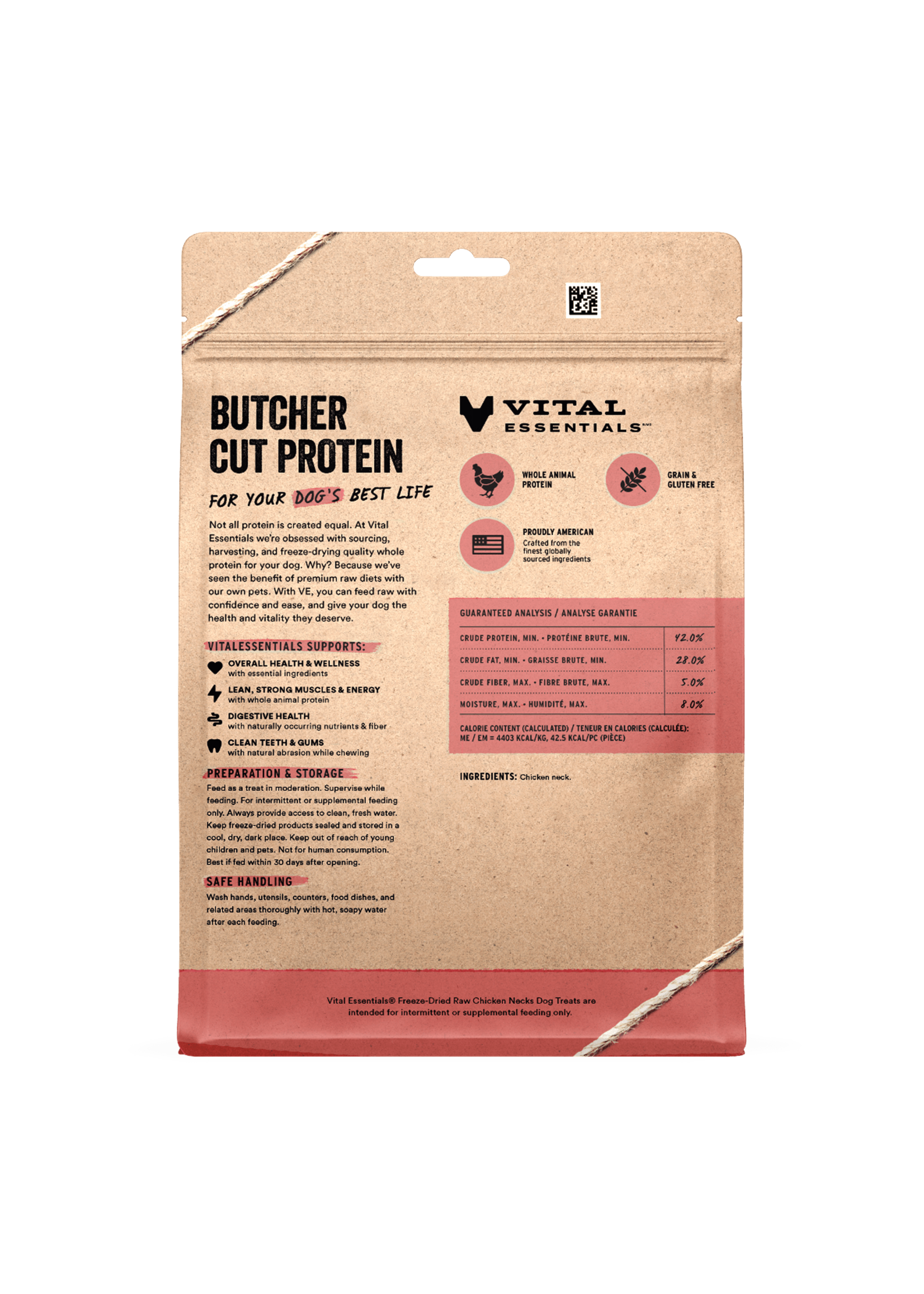 VE Freeze-Dried Chicken Necks