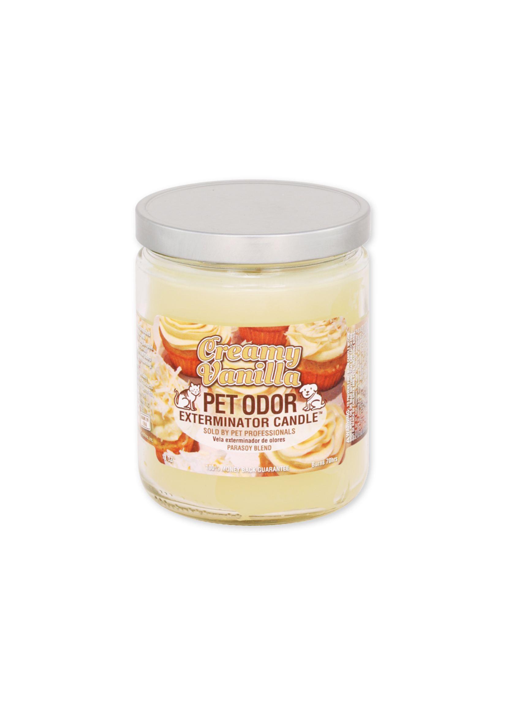 Pet Odor Exterminator Candle (Creamy Vanilla)