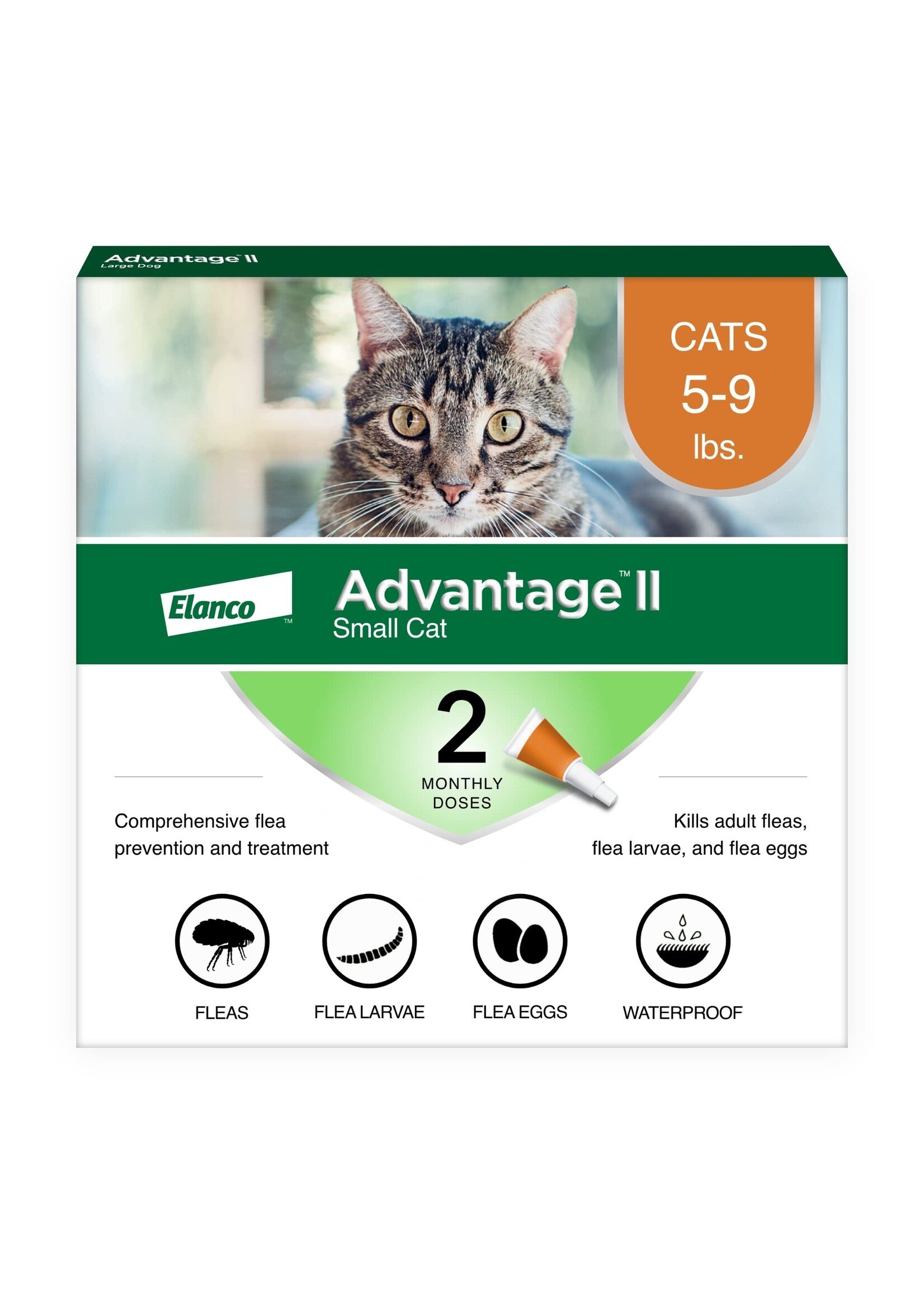 Advantage II Small Cat 2 pk