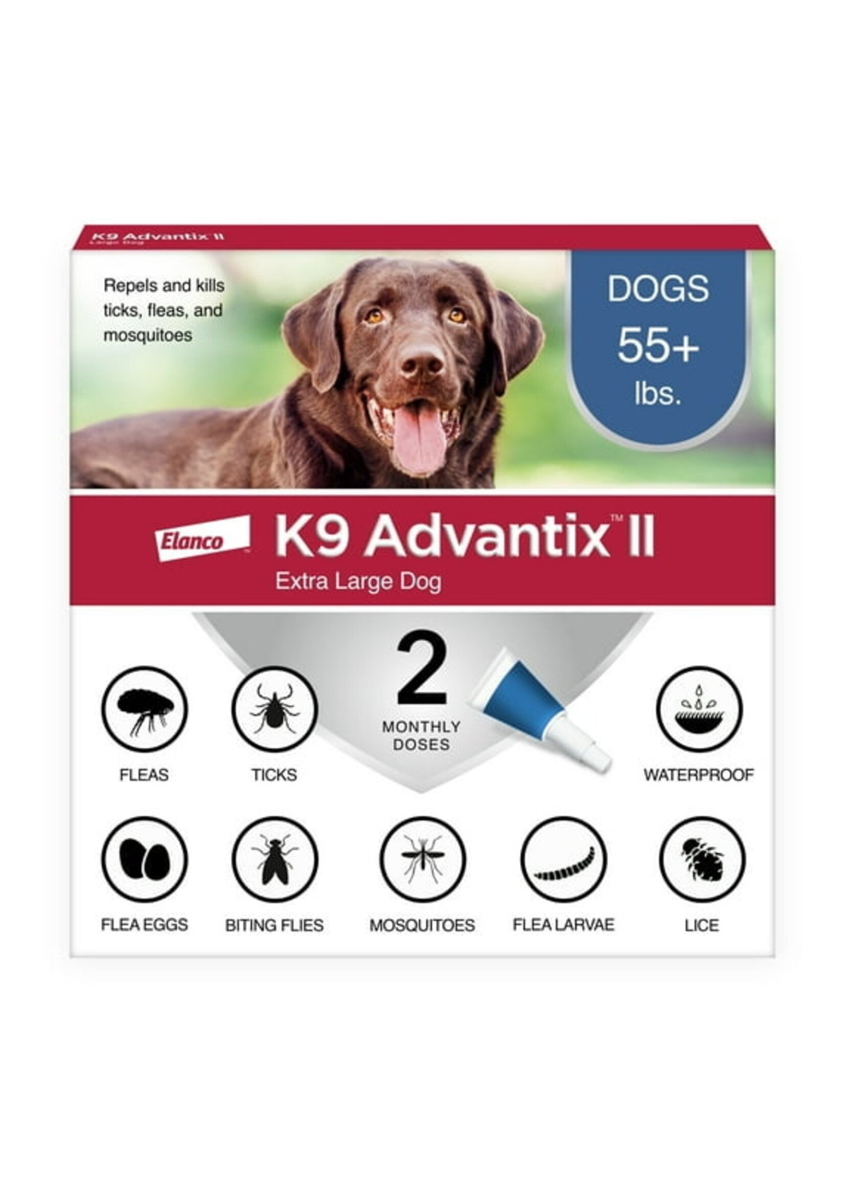 K9 Advantix II XL Dog 2 Pk