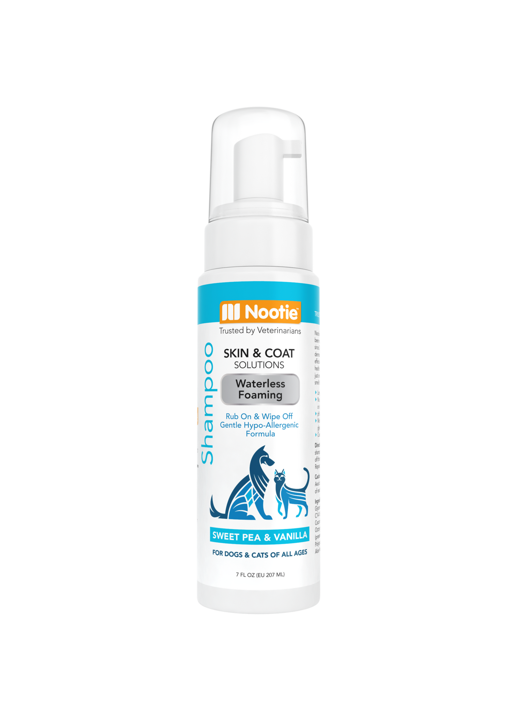 Nootie Waterless Sweet Pea & Vanilla Foaming 7 oz