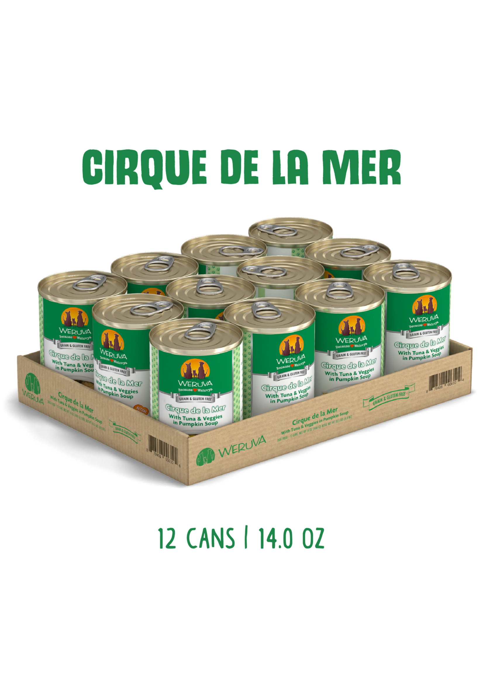 Weruva Canned Dog Food Cirque Dr La Mer 14 oz