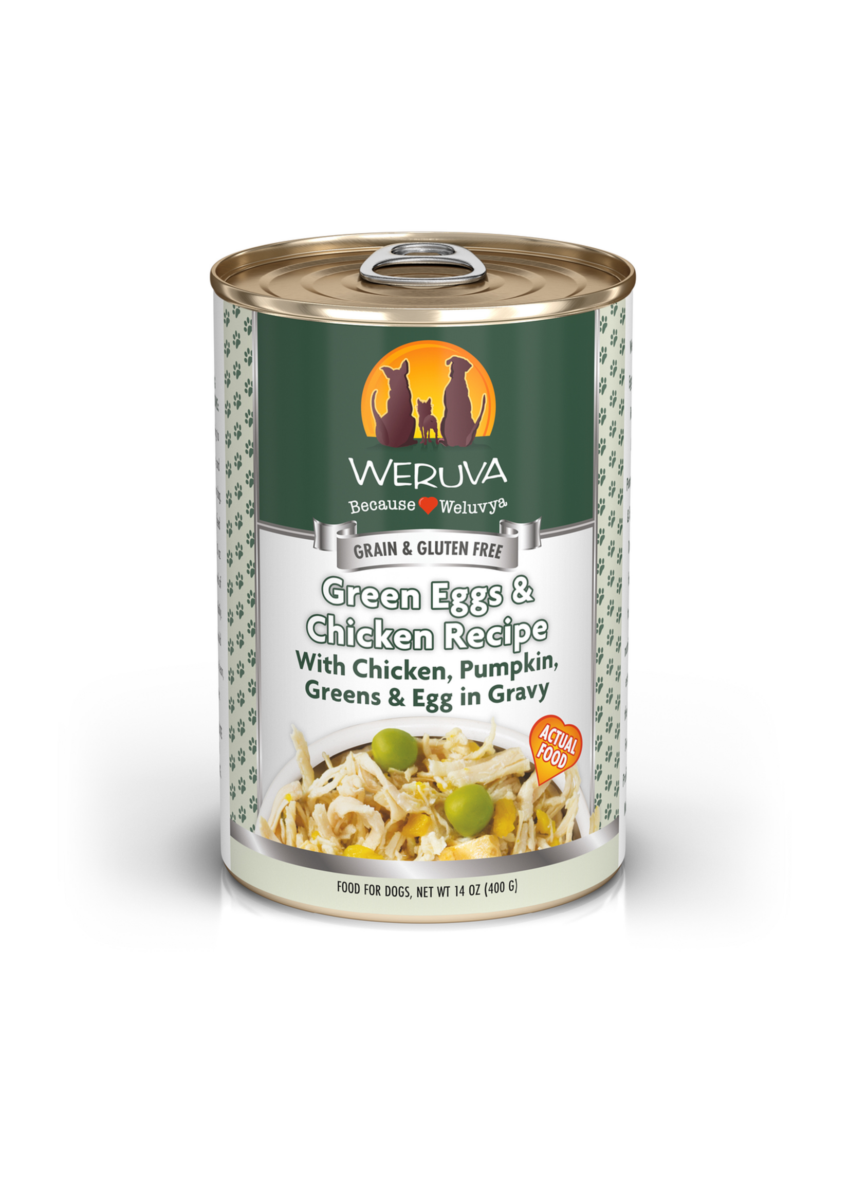 Weruva Canned Dog Food Green Eggs & Chicken 14 oz