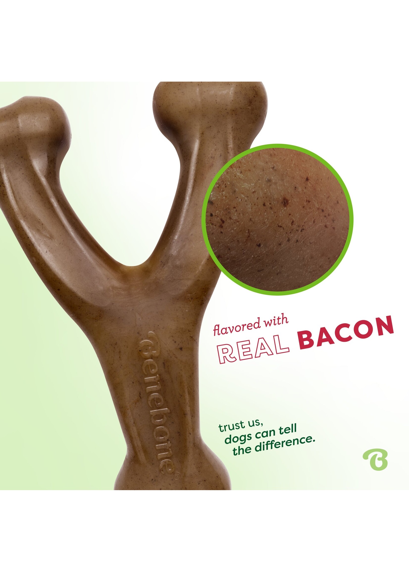 Benebone Wishbone Bacon Small