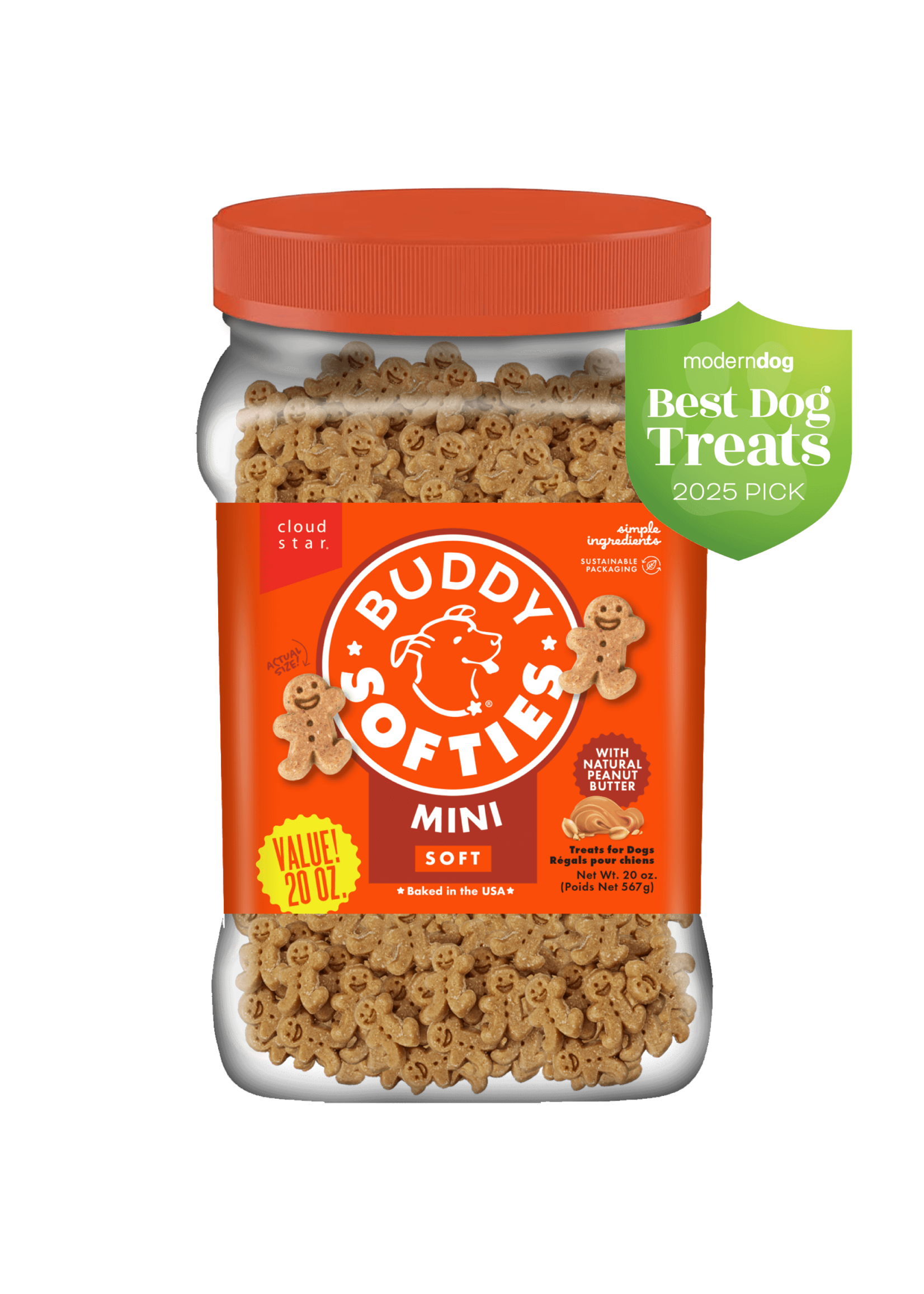 Buddy Biscuits GF Peanut Butter Soft 5 oz