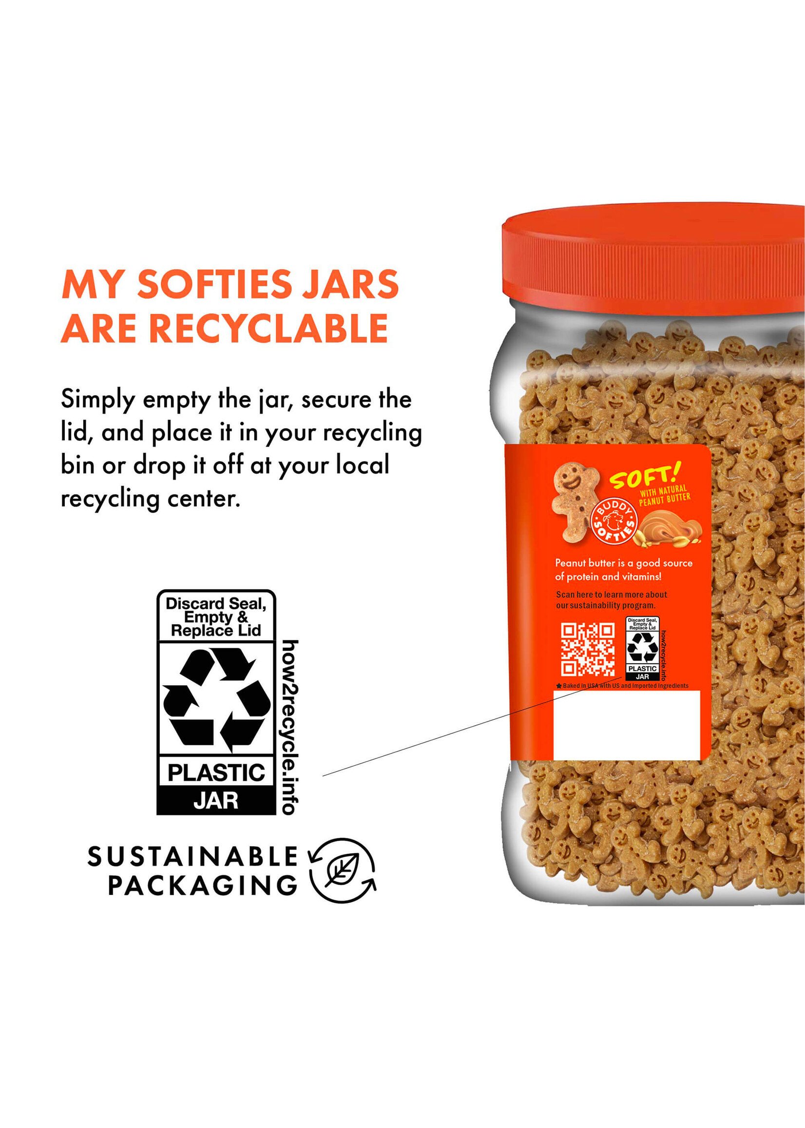 Buddy Biscuits GF Peanut Butter Soft 5 oz