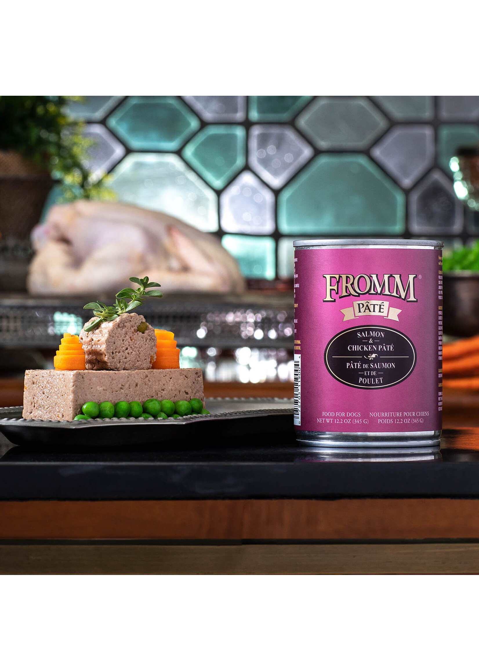 Fromm Gold Salmon n Chicken Pate 12oz