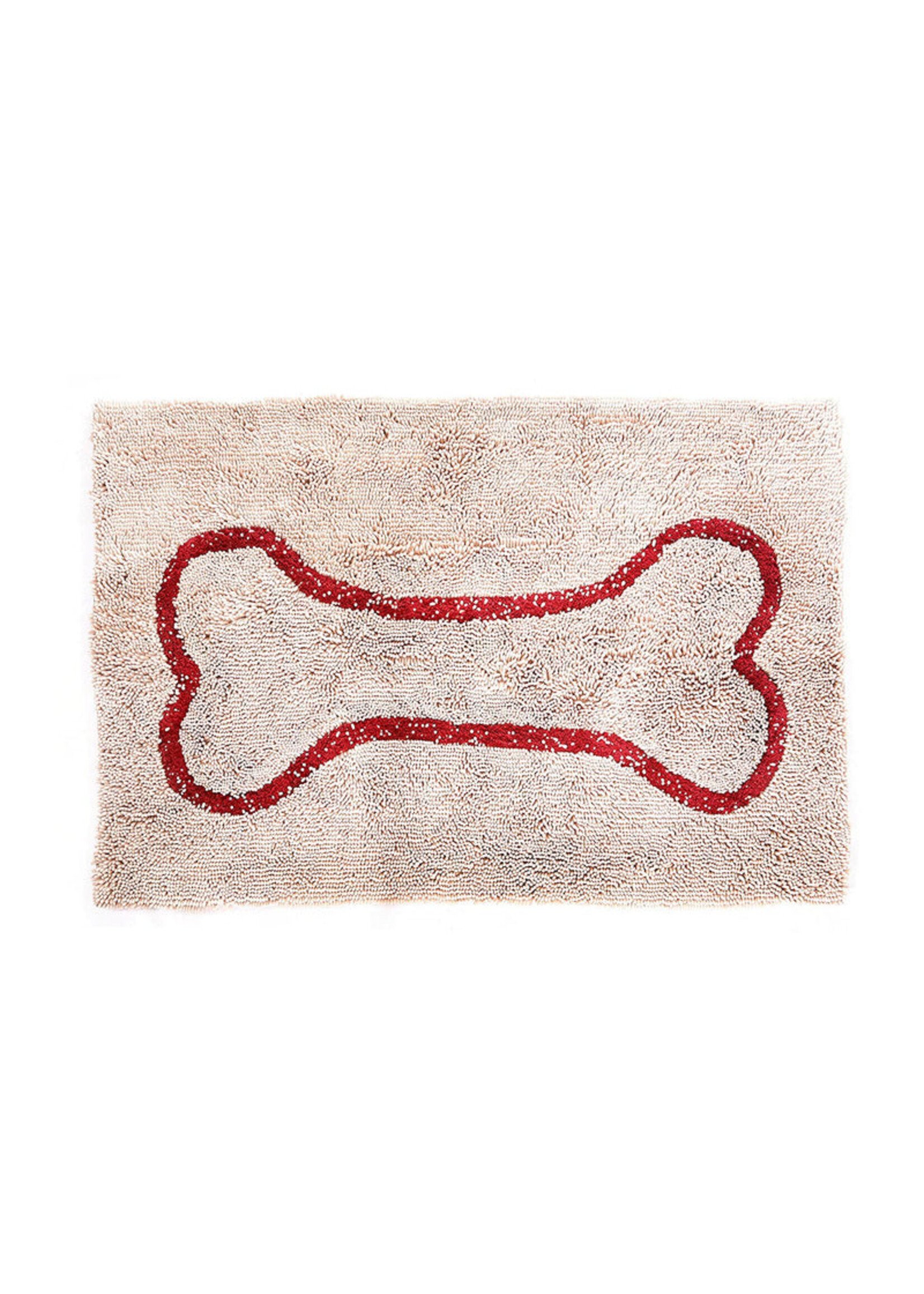 Soggy Doggy-Doormat-Beige/Red Bone 26x36