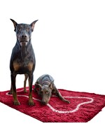 Soggy Doggy-Doormat-Cranberry/Oatmeal Bone 26x36