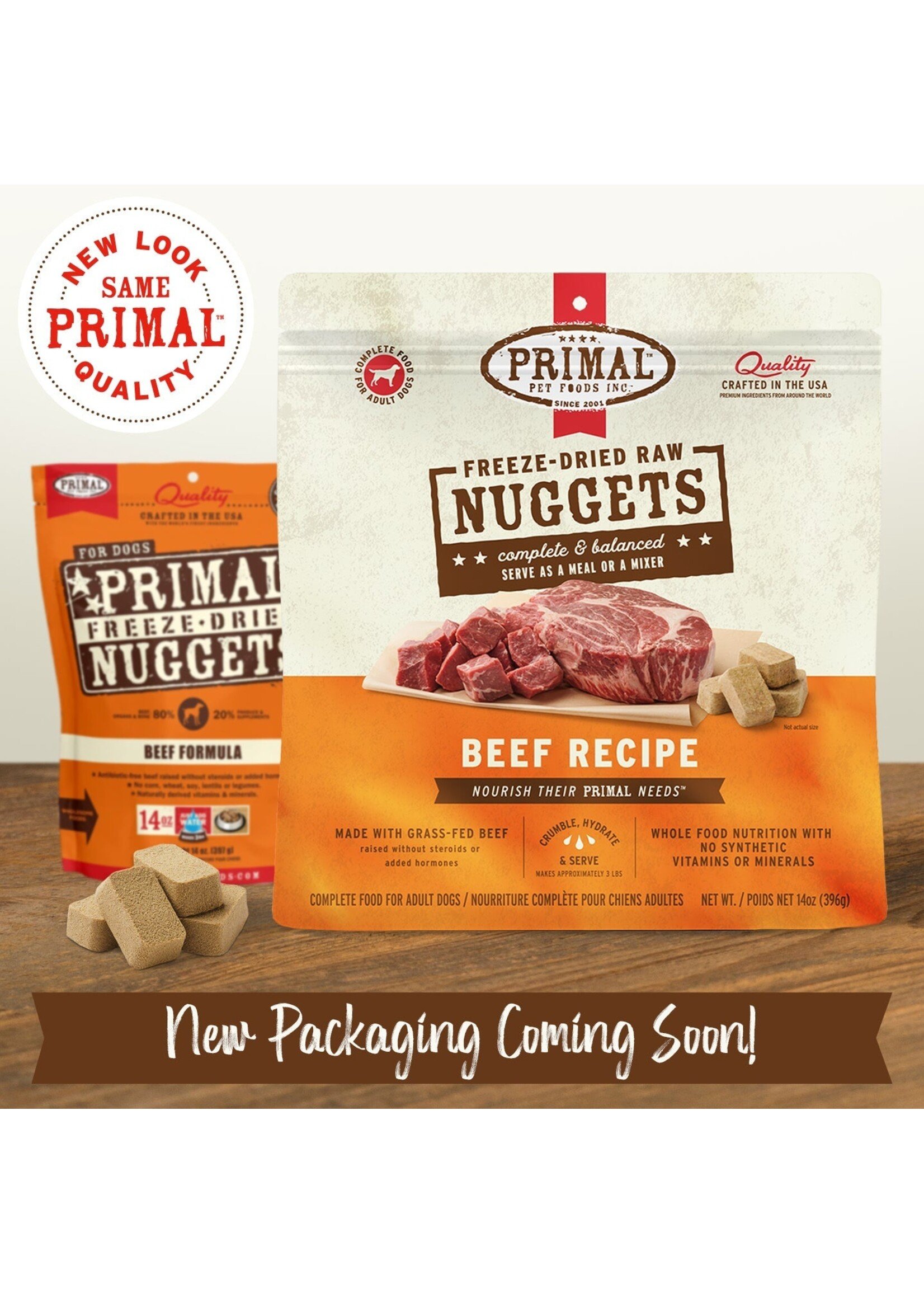 Primal-2 Beef Marrow Bone 6-pk 10/cs