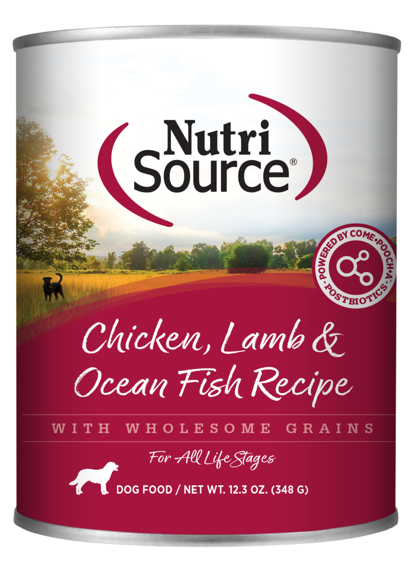 NutriSource Dog Can 13oz (Chicken Lamb n Ocean Fish)