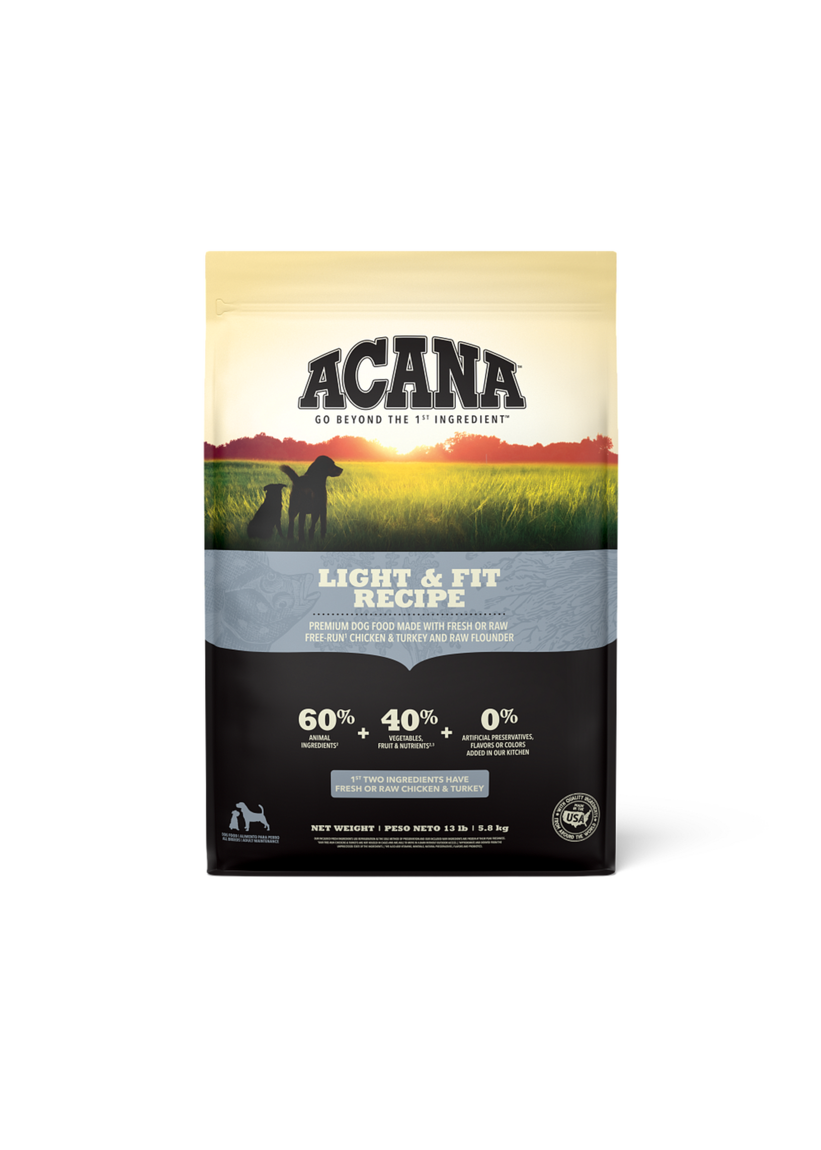 Acana Heritage Dog Food Light & Fit