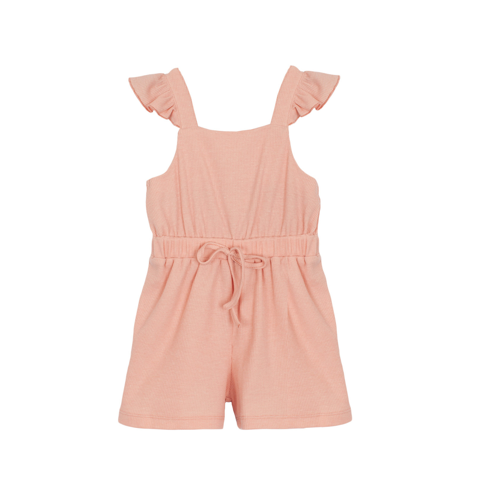 Mabel and Honey Mabel and Honey Serene Waffled Knit Romper