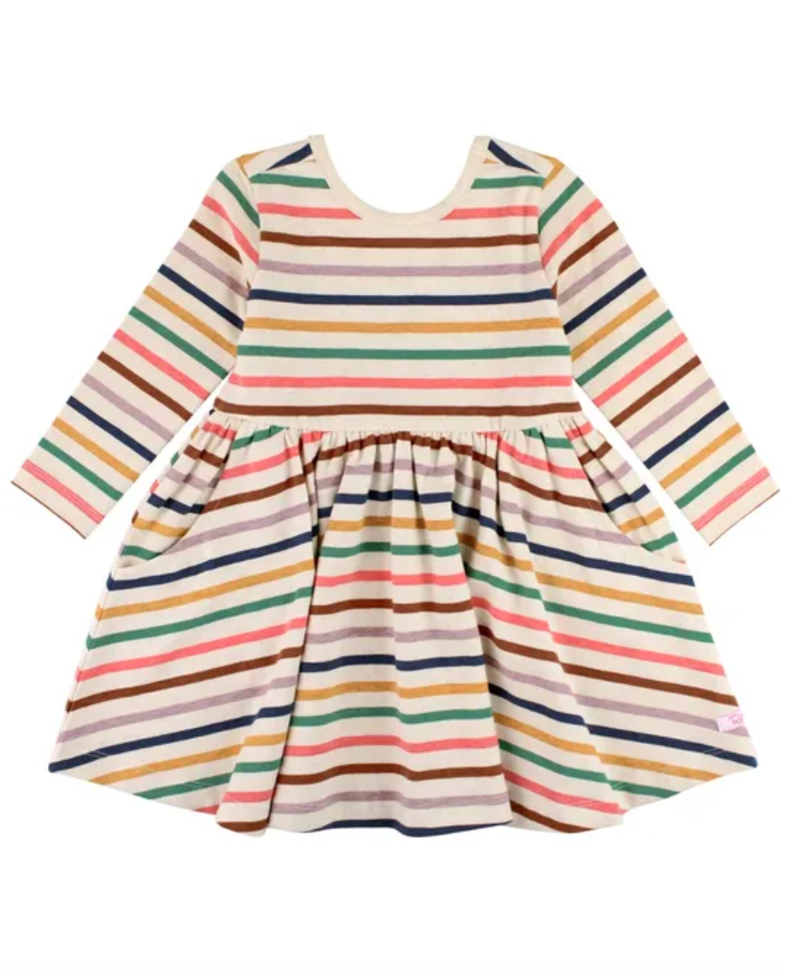 Ruffle Butts LS Twirl Dress - FISCHER KIDS