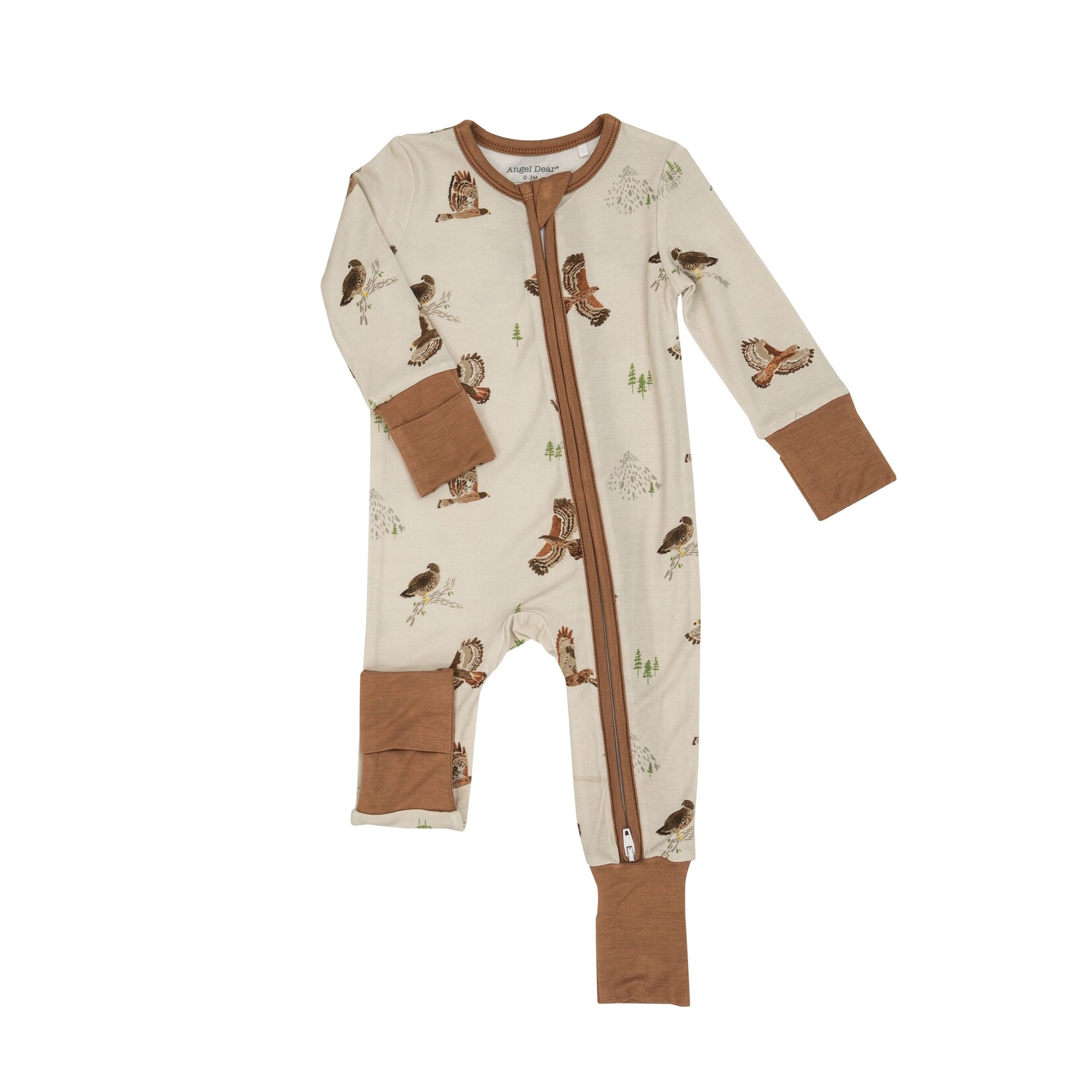 angel dear Angel Dear 2 Way Zip Romper