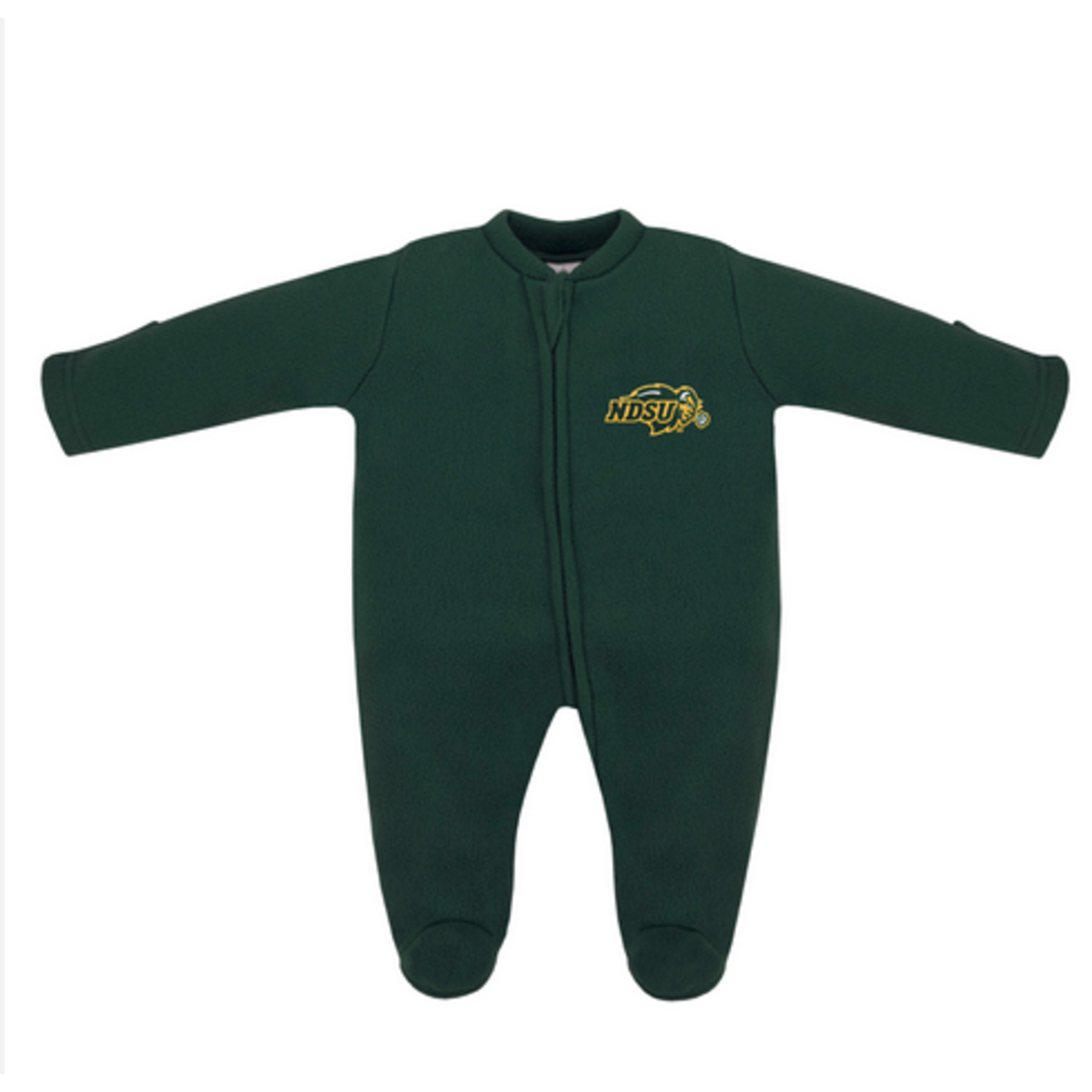 Creative Knitwear NDSU Fleece Footed Romper #151*