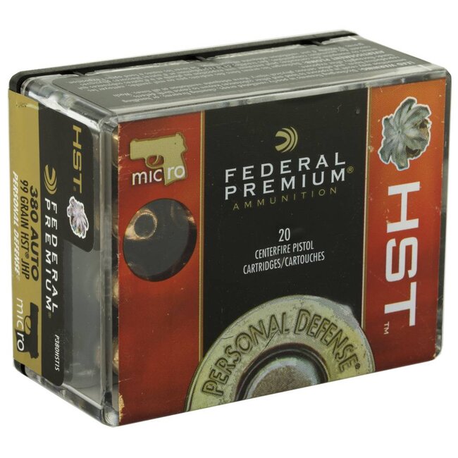 Federal Ammunition HST .380 acp