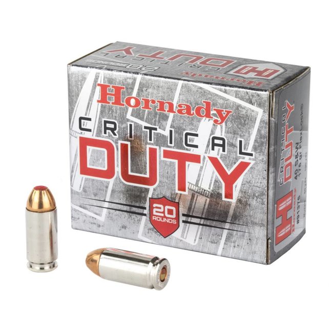 Hornady Hornady Critical Duty 40 S&W 175gr 20rnd (#91376)