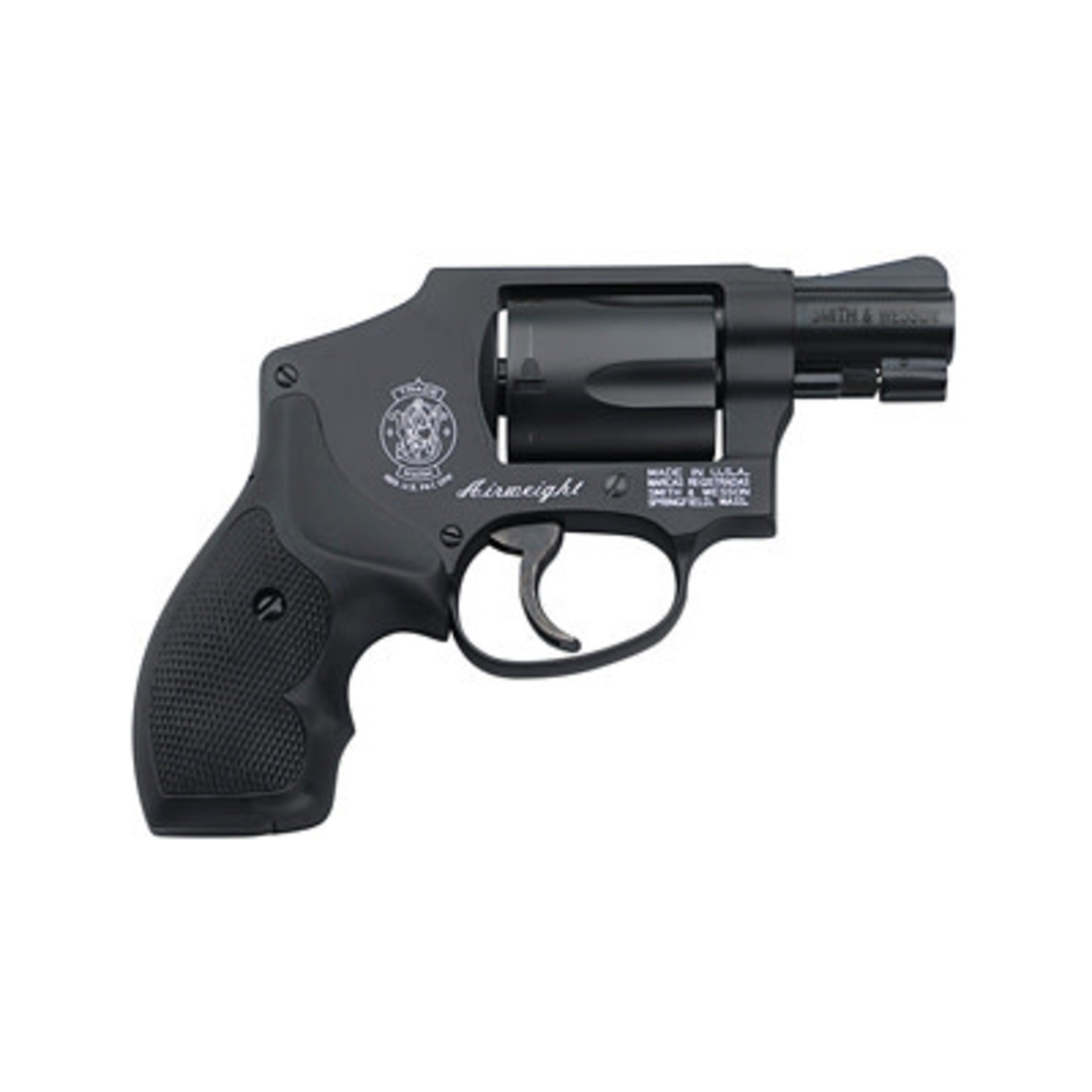Smith & Wesson Smith & Wesson 162810 442 Airweight Double 38 Special 1.875" 5 rd Black Synthetic Grip Black