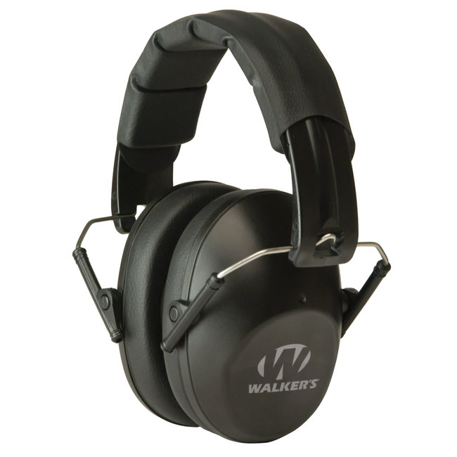 Walker's Pro Low Profile Earmuff 22 dB Black