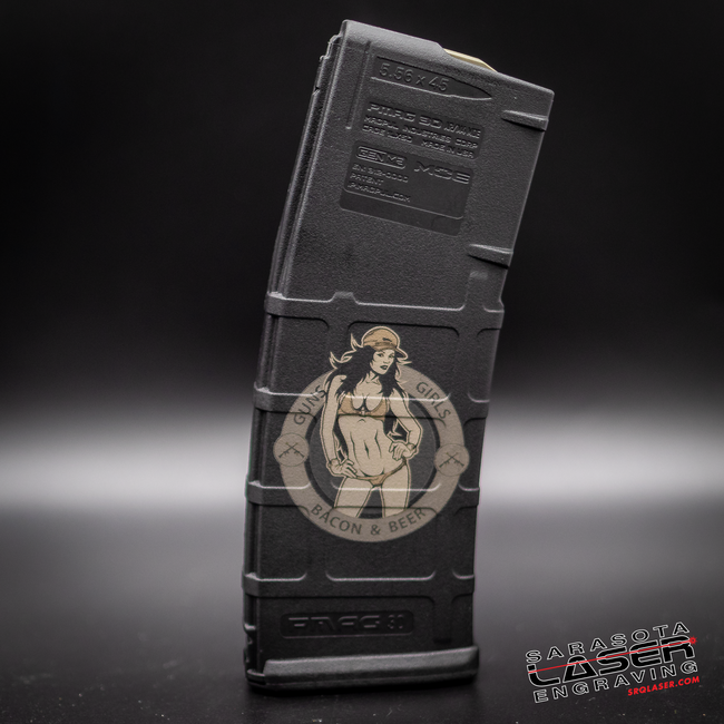 PMAG Custom Engraved 30RD PMAG for AR-15