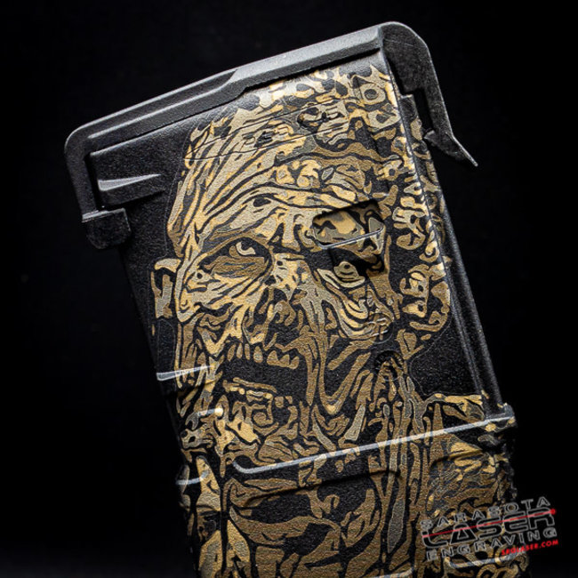 PMAG Custom Engraved 30RD PMAG Skulls