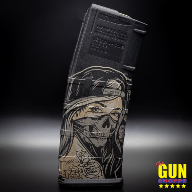 PMAG Custom Engraved 30RD PMAG Skulls