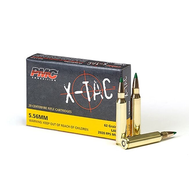 PMC PMC X-Tac 5.56 Nato Grn Tip 20rnd