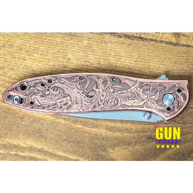 Kershaw CUSTOM ENGRAVED KERSHAW LEEK SKULLS