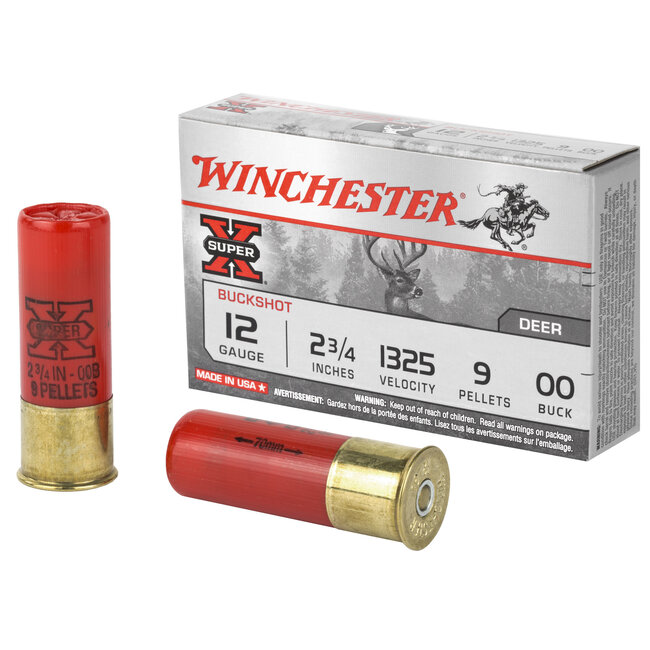 Winchester WINCHESTER SUPER X 12 GA 00 BUCKSHOT