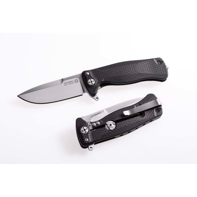 LionSTEEL Black Satin Lionsteel SR22 Framelock Black Satin