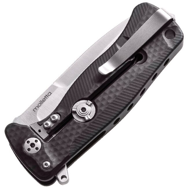 LionSTEEL Black Satin Lionsteel SR22 Framelock Black Satin